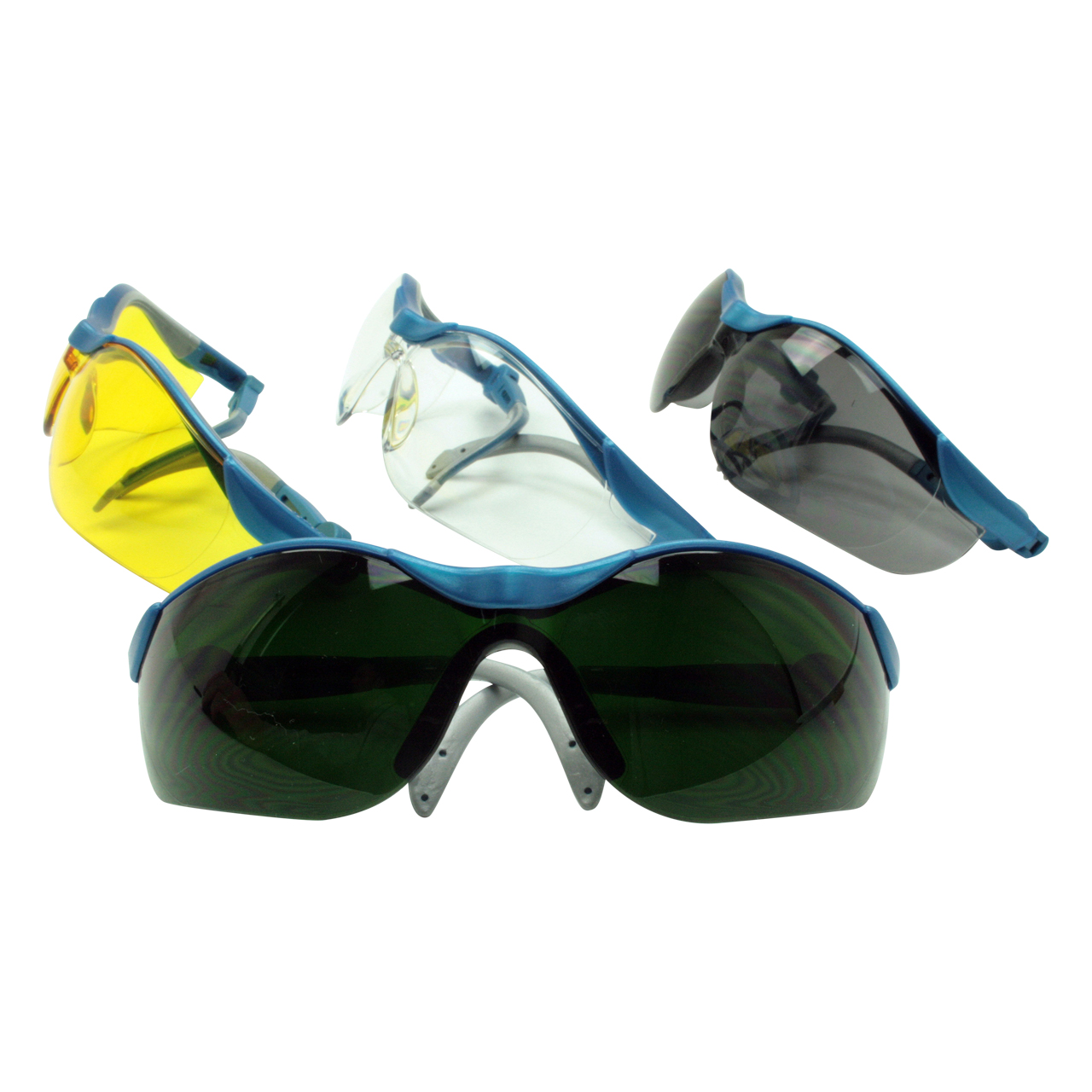 Schutzbrille SPORT mit grüner DIN 5 PC-Scheibe, UV-Schutz 0 - 400 nm