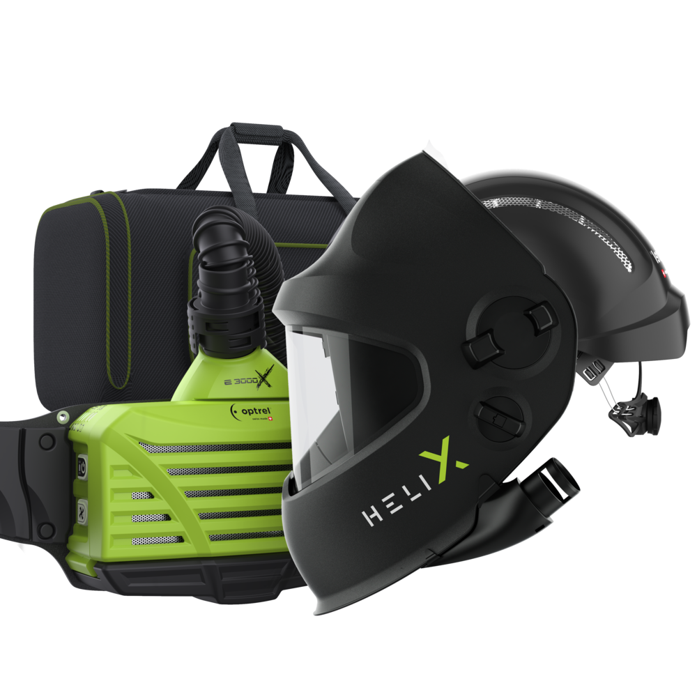 optrel® e3000X + HELIX QUATTRO pure air