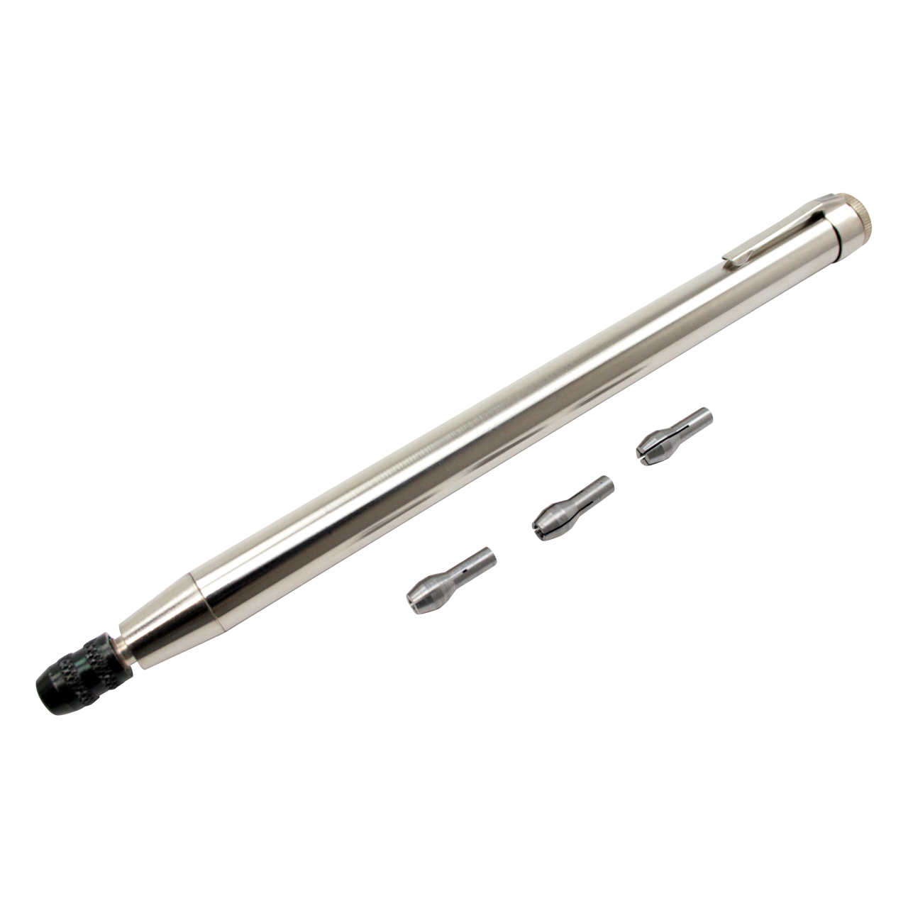 SPANNFIX Anschleifhilfe für Wolfram-Elektrode, Ø 1,6 - 2,4 - 3,2 mm,
Länge 175 mm