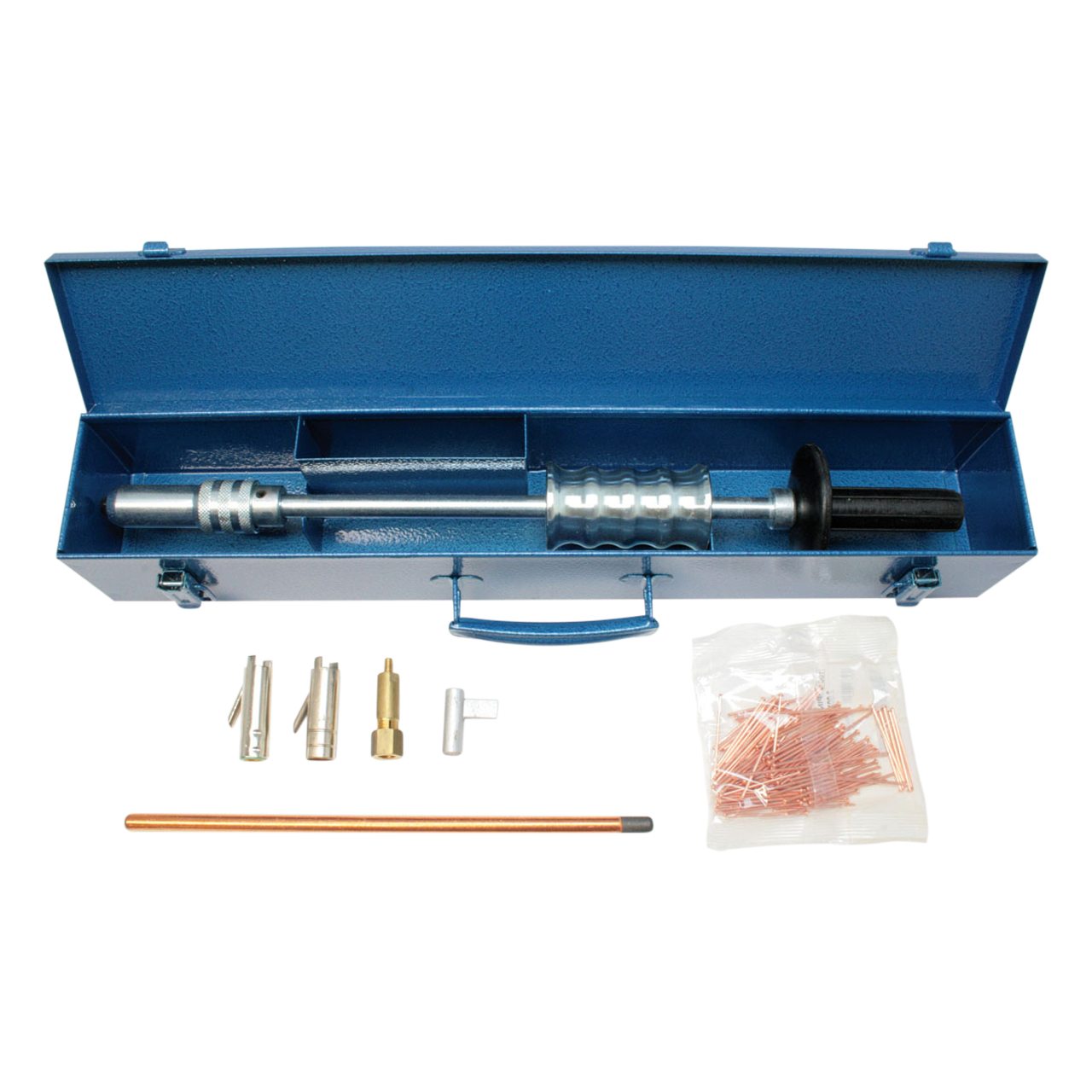 Karosserie Ausbeul-Ziehgerät, komplett mit Koffer und Zubehör