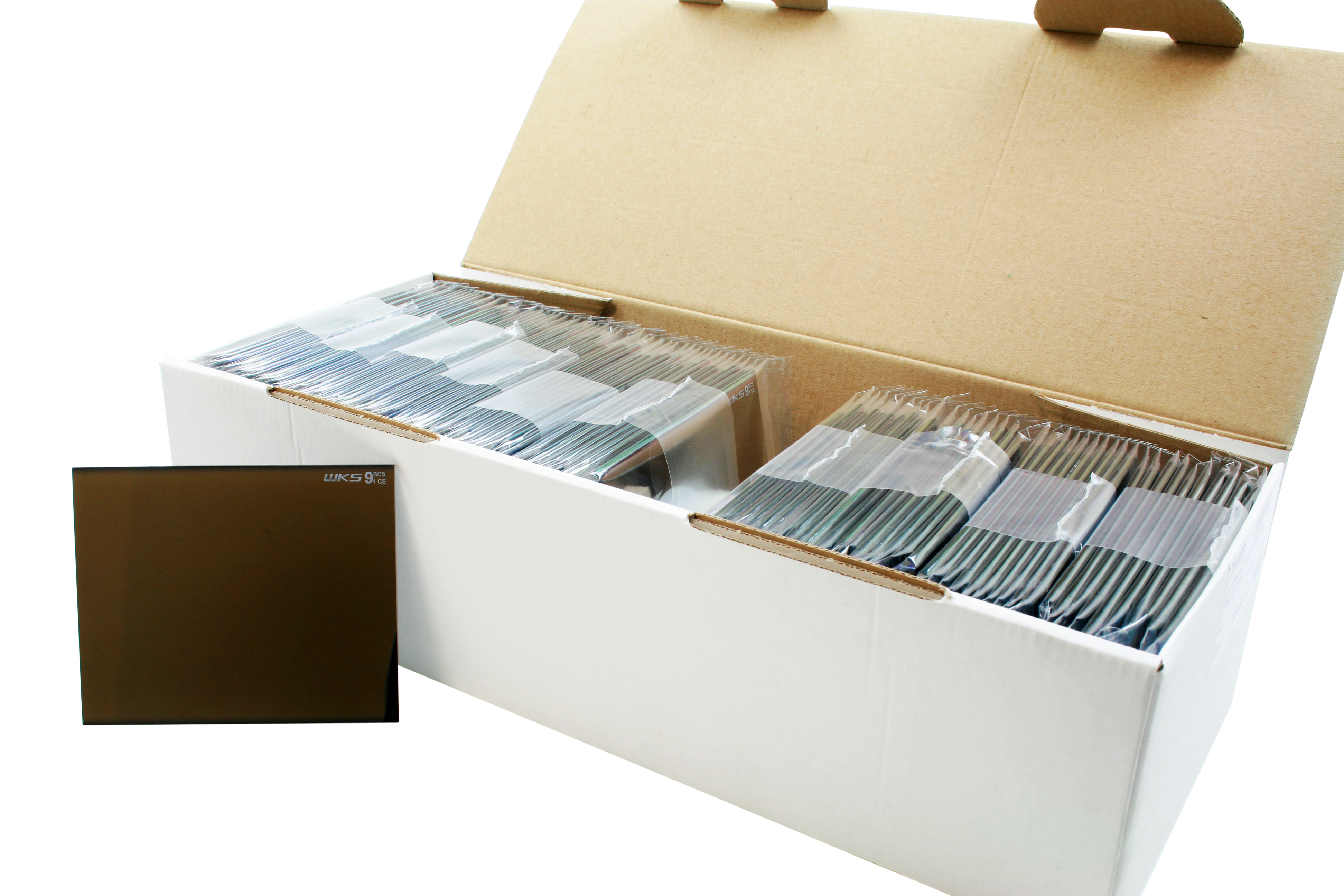 WKS Filterglas, verspiegelt, 90 x 110 mm, EU-Ware