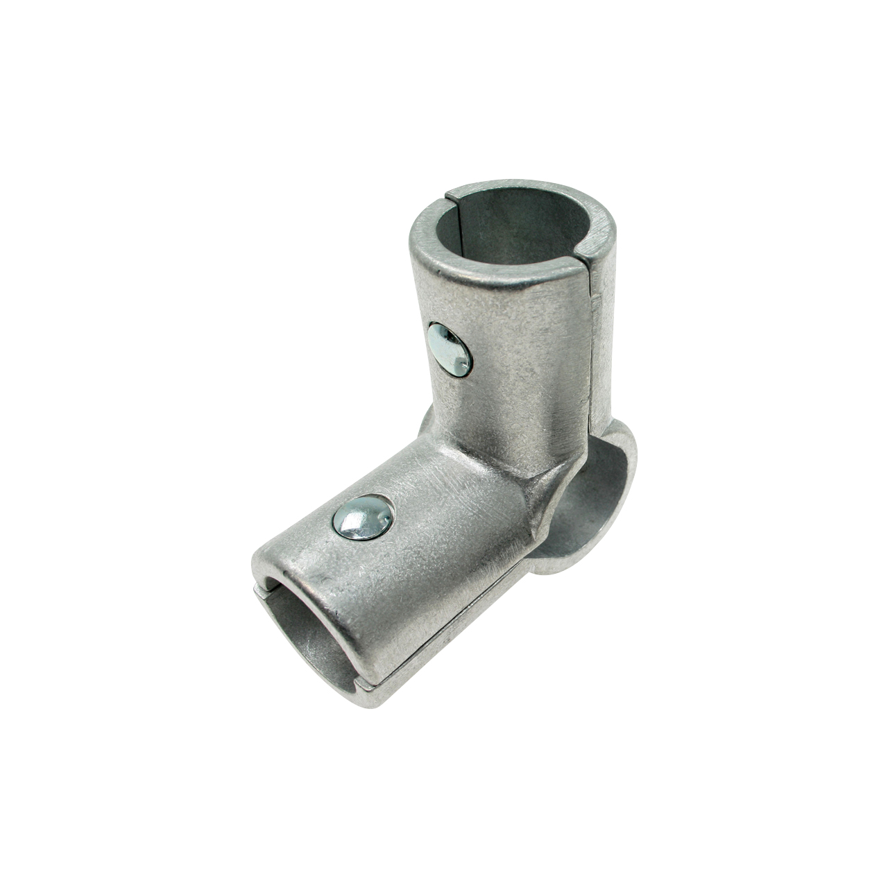 Vorhang System Ø 30 mm, Alu Eckverbinder 90°, 4 Abgänge