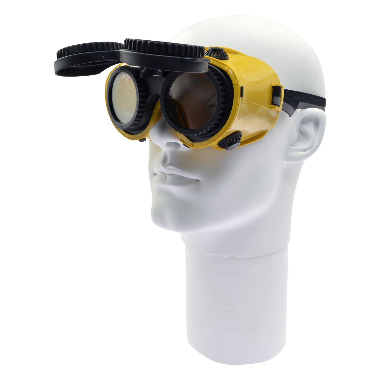 Brille SEGURA NEU mit Gewinderingen, Gläser Ø 50 mm, DIN 5