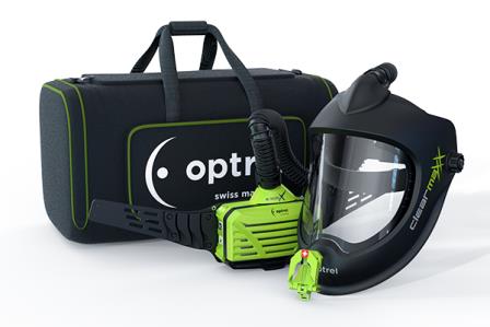optrel® clearmaxx Frischluftvisier, mit e3000X Einheit
