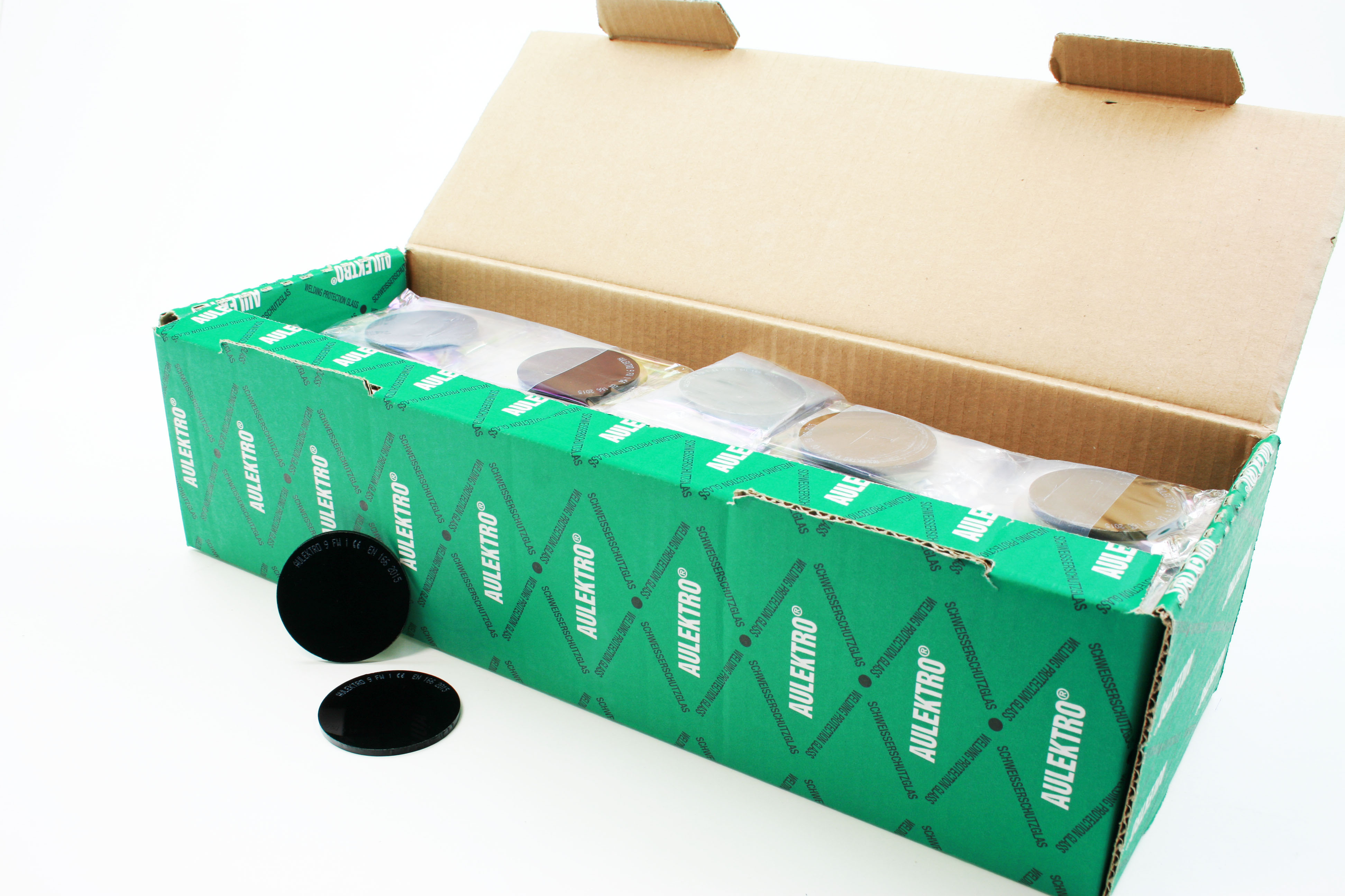 AULEKTRO Brillenglas, Ø 50 mm