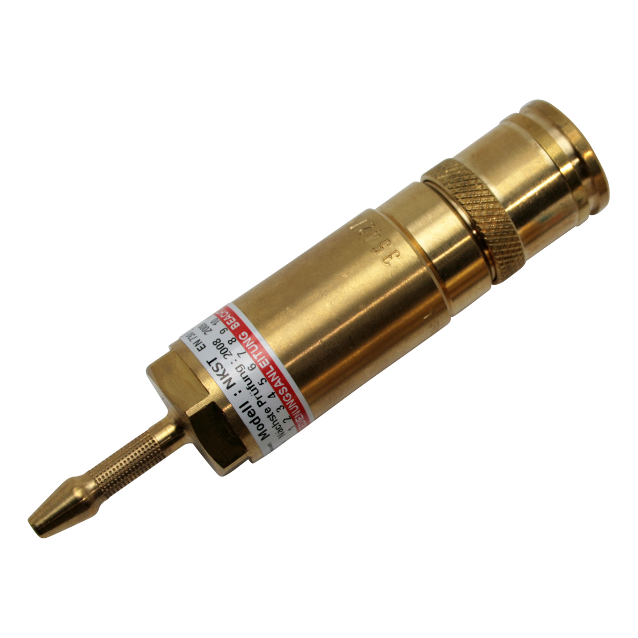 Sicherheitseinrichtung brennerseitig, N-Serie, Brenngase, Tülle 4 mm