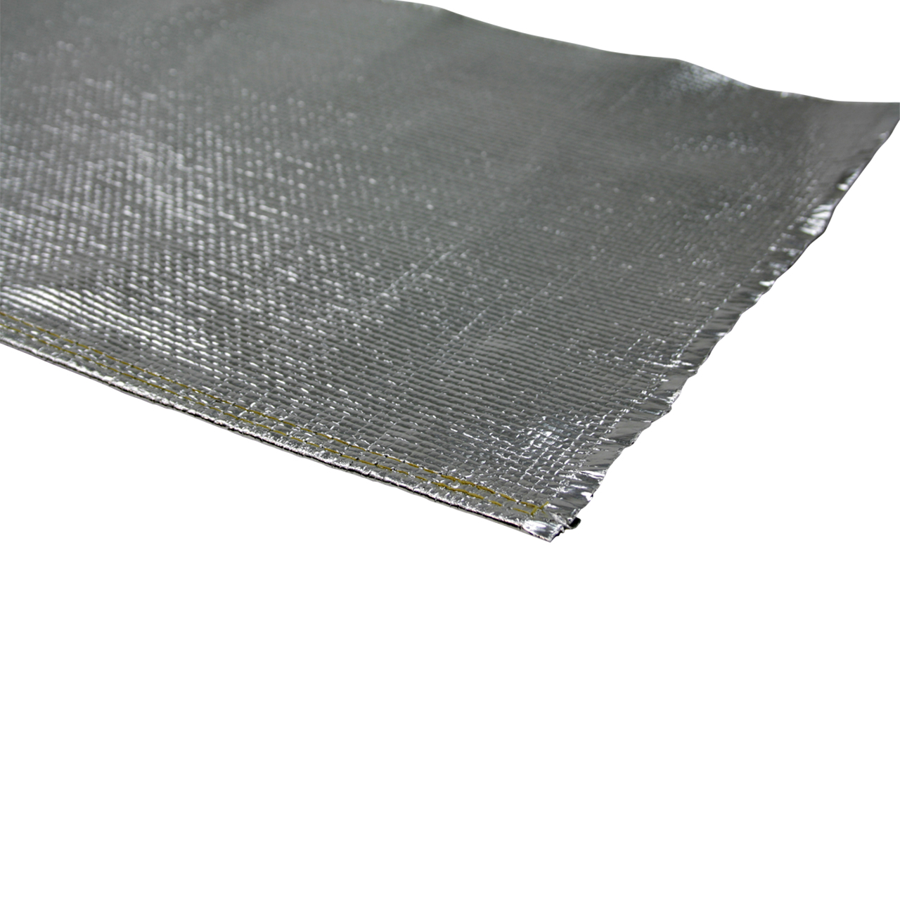 Hitzeschutzgewebe, 200 °C belastbar, einseitig mit Alufolie, Rollenware 1,0 m