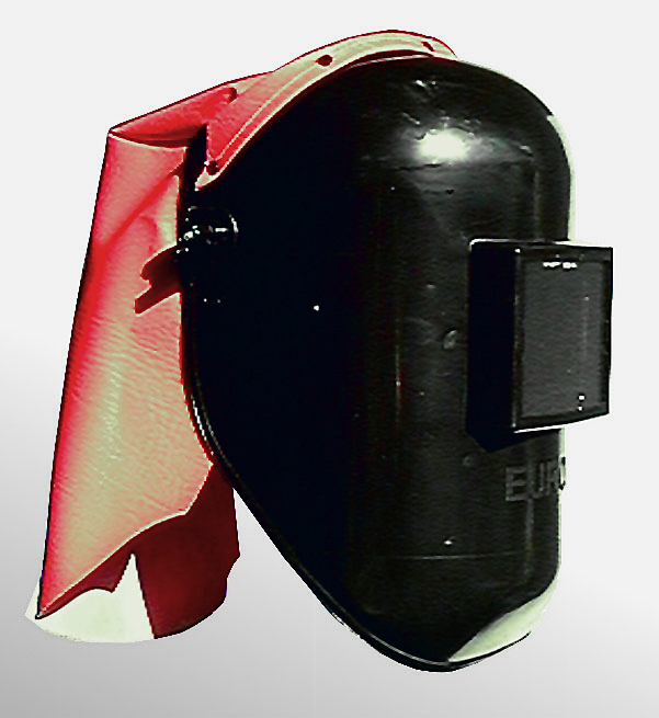 Leichte Sandstrahlhaube mit Nackenschutz