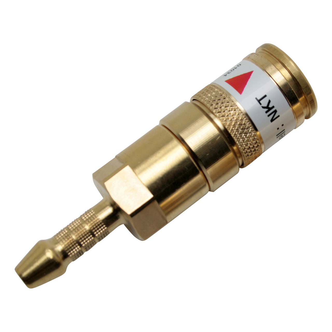 Schnellkupplung Brenner, N-Serie Kupplung, Brenngase, Tülle 6 mm