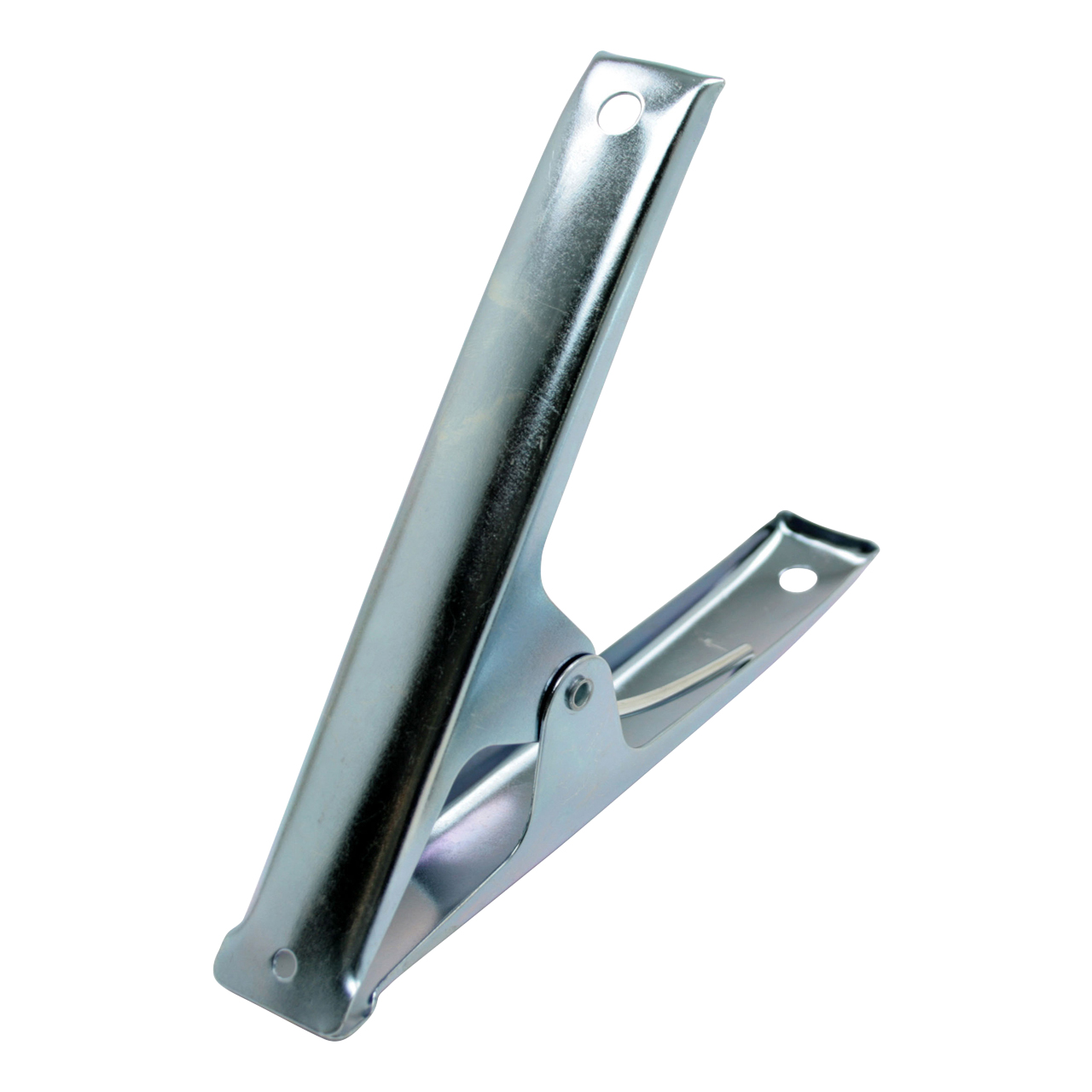 Halteklemme aus verzinktem Stahlblech, Spannweite 75 mm, Gr. 2