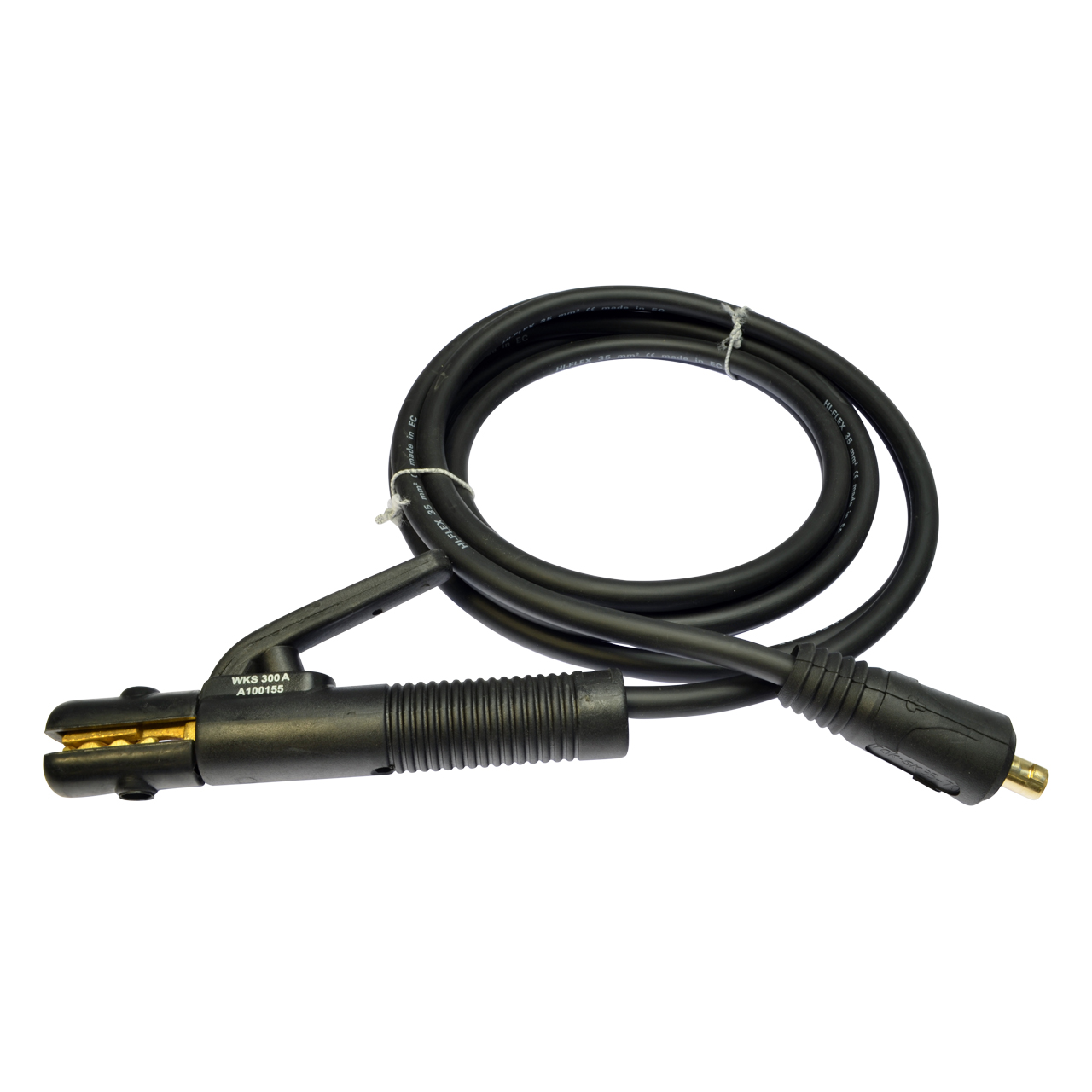 Schweißkabel PVC, mit Elektrodenhalter 300 A, 35 mm², Dorn 13 mm