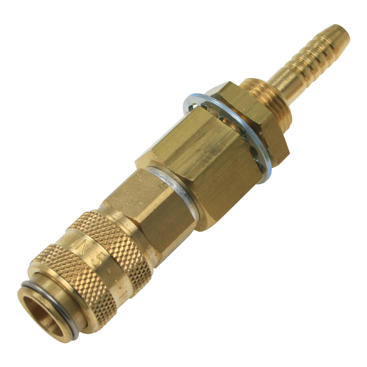 Schnellkupplung NW 5, Tülle Ø 6 mm, neutral