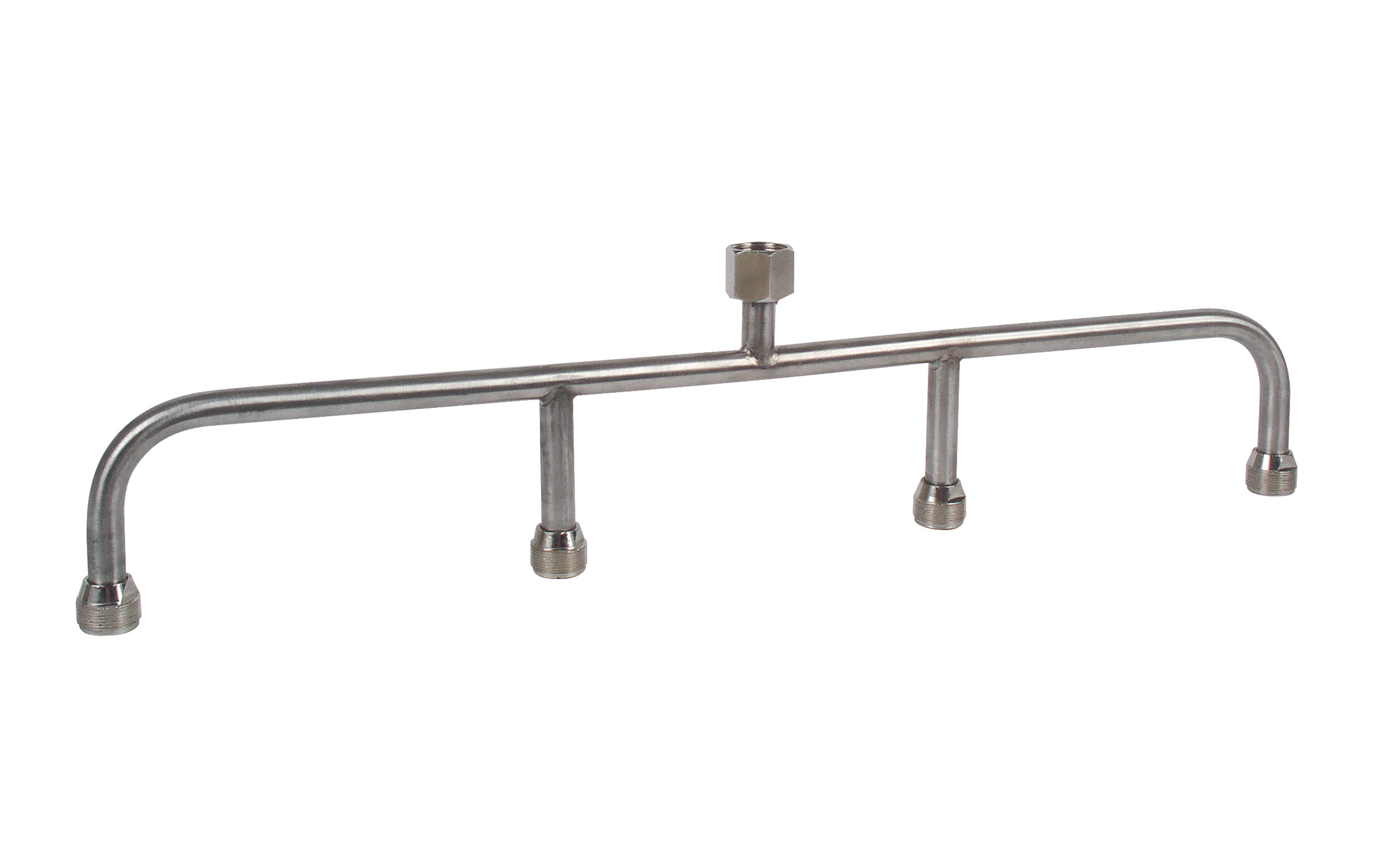 Gabelstück M 20x1, zum Anbau von 4 Brennertöpfen