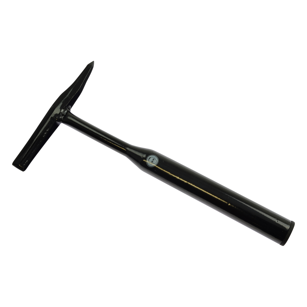 Schlackehammer, Ganzstahl, 430 g, lackiert und geschliffen, schwarz