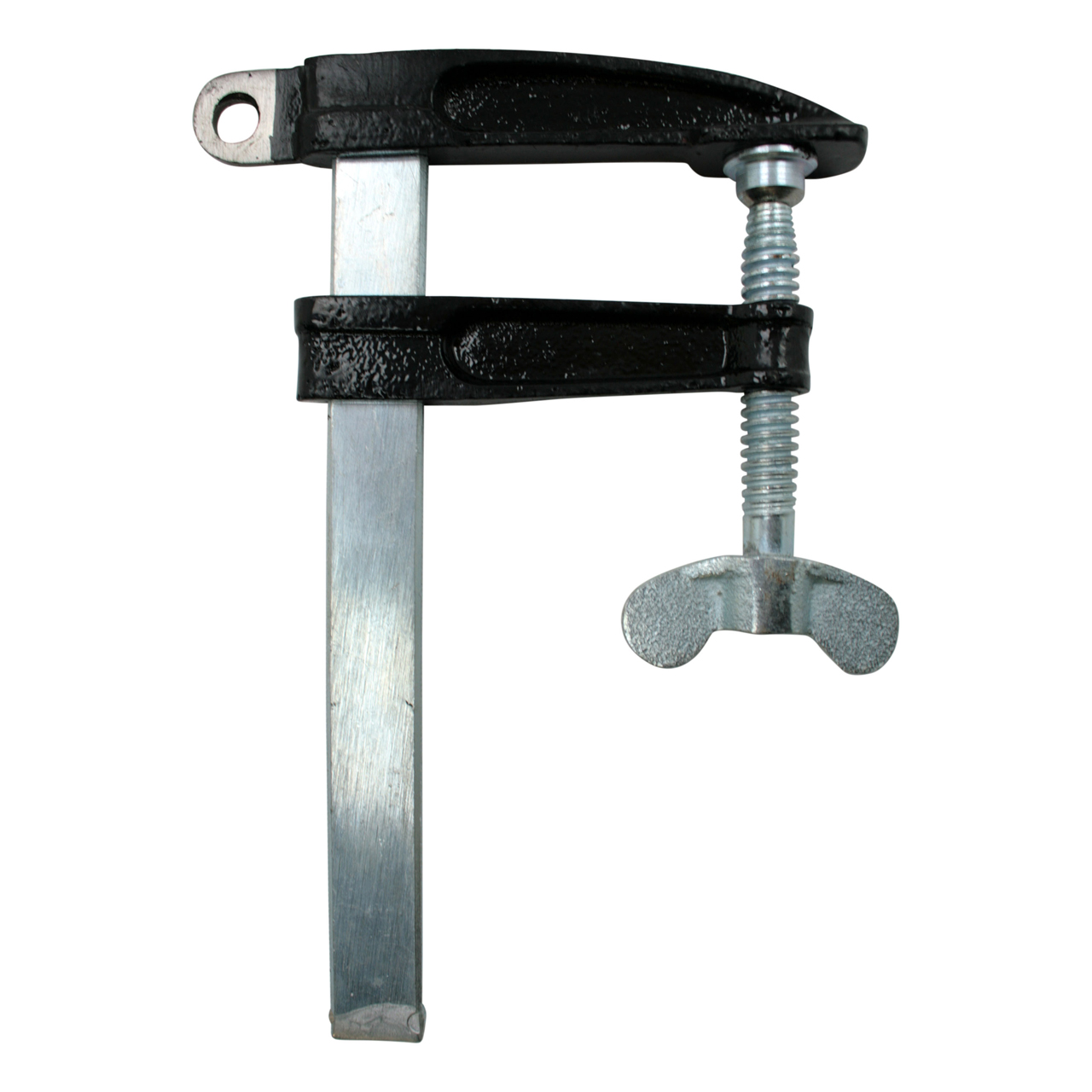 Pol-Zwinge mit Flügelschraube, 400 A, 78 x 160 mm, Schiene 22 x 6 mm