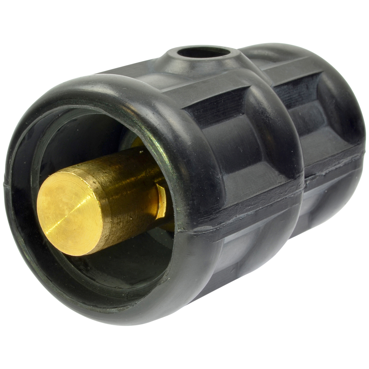 Reduzieradapter für Schweißkabelstecker mit Buchse Ø 15 mm und Dorn Ø 13 mm