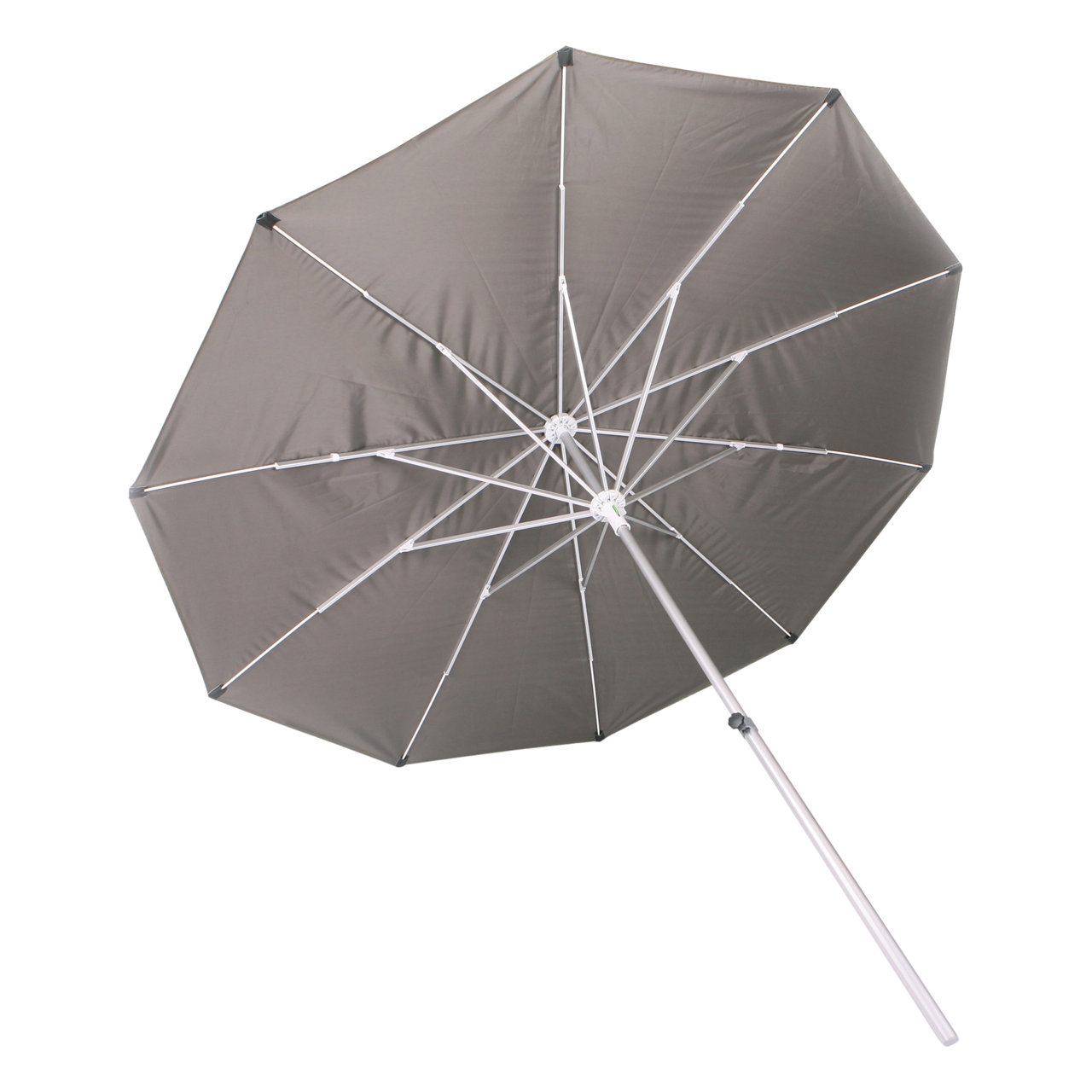 Arbeitsschirm PREMIUM  Baumwolle, oliv, sehr robust, Alu/GFK Streben, Ø 2,50 m