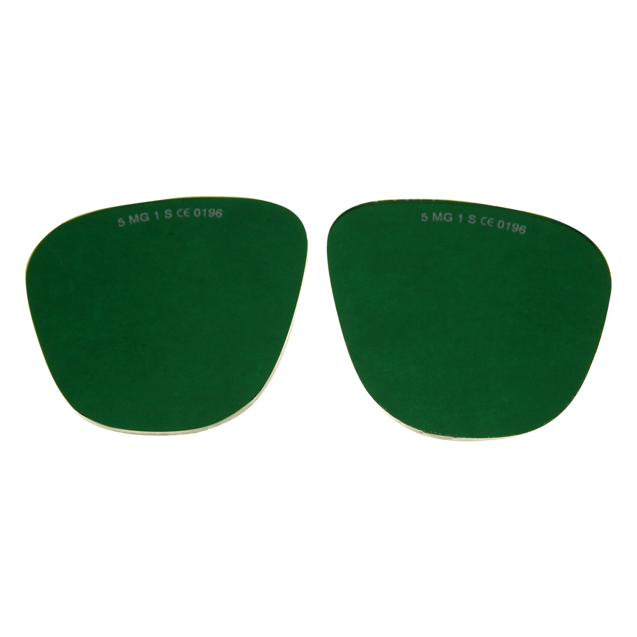 Ersatzgläser, Mineralglas, 62 x 52 mm, 1 Paar