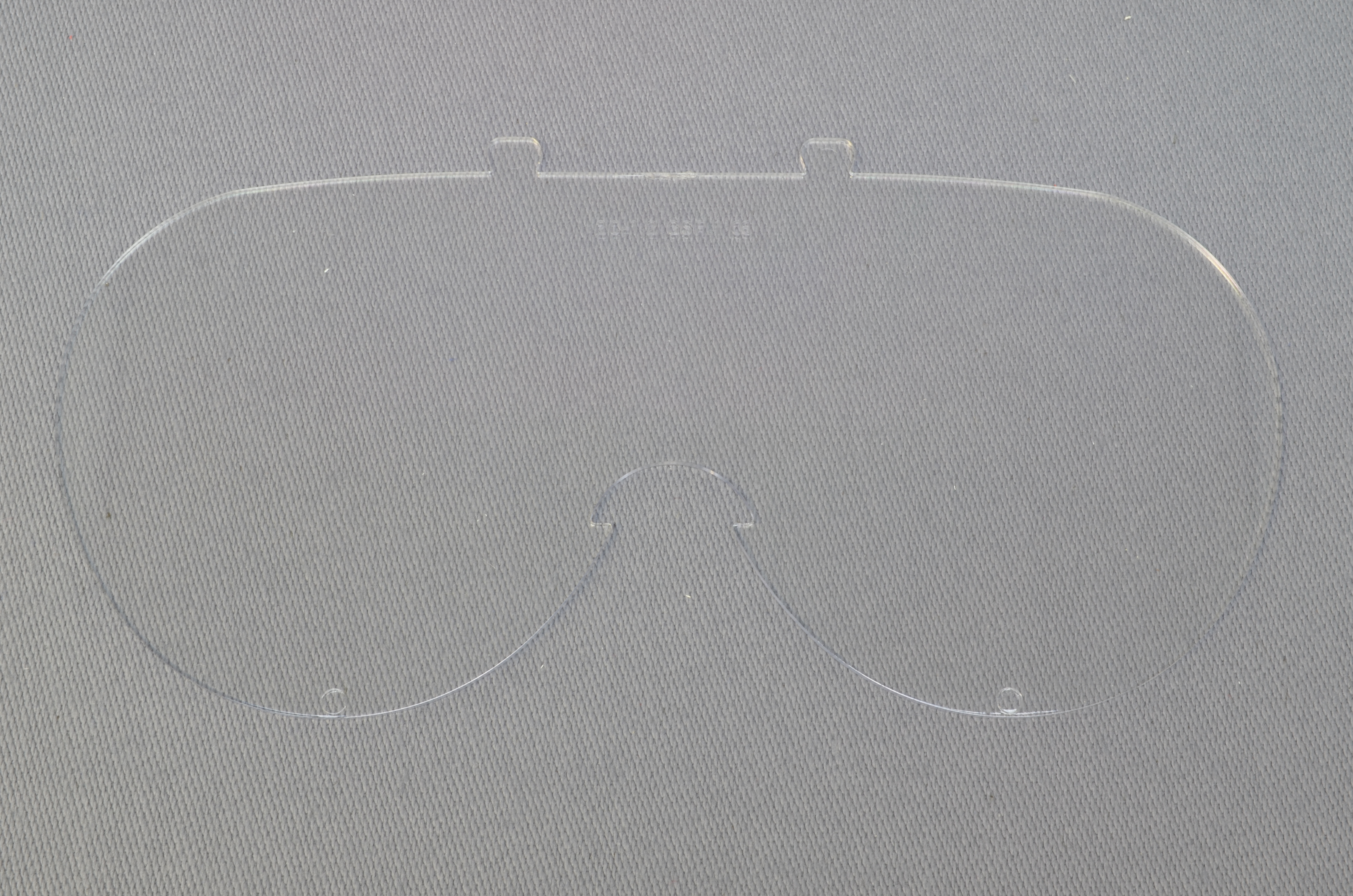 Ersatzscheibe für Vollsichtbrille, antibeschlag, klar