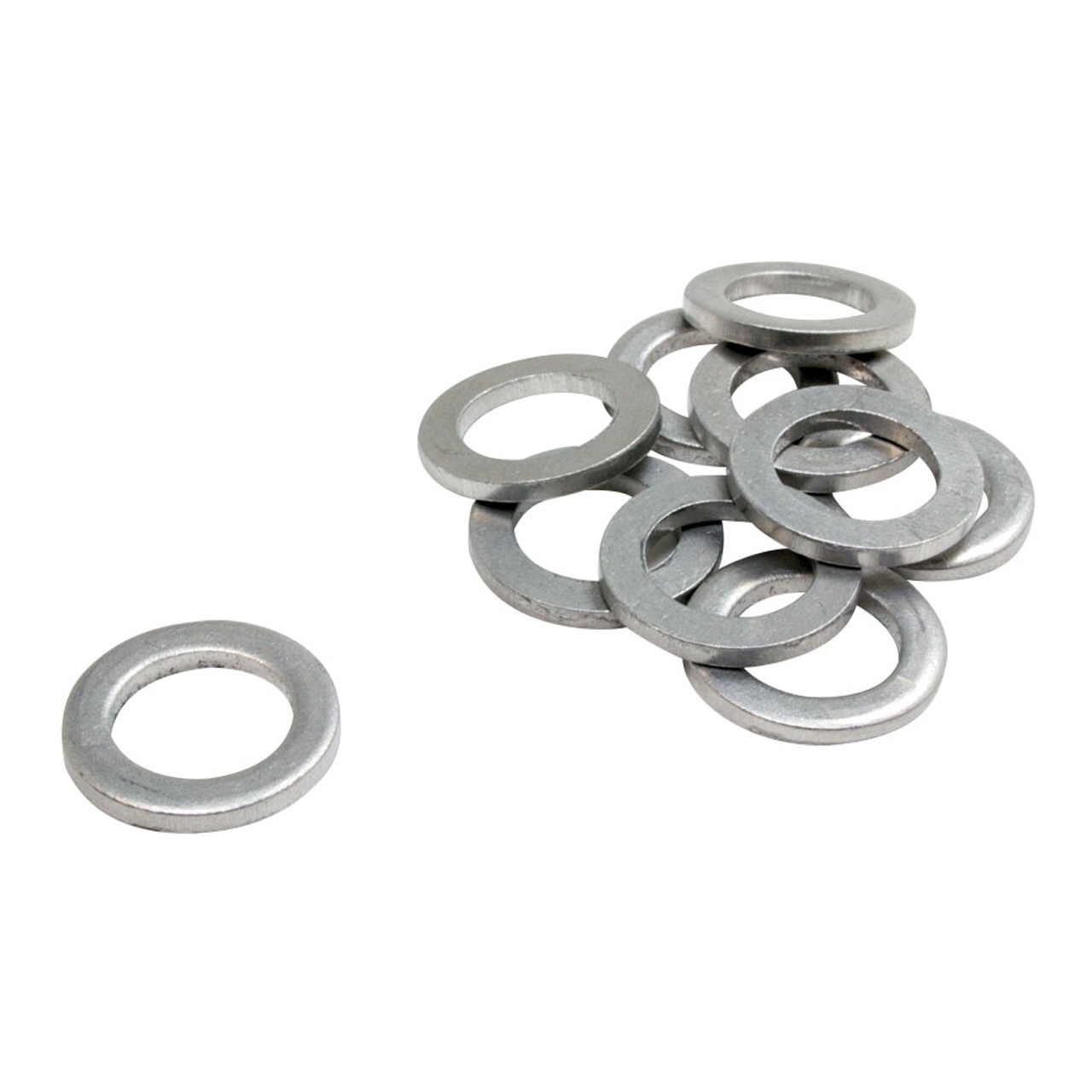 Aludichtung für Druckminderer, für Propanflaschen, 18 x 11,7 x 2 mm