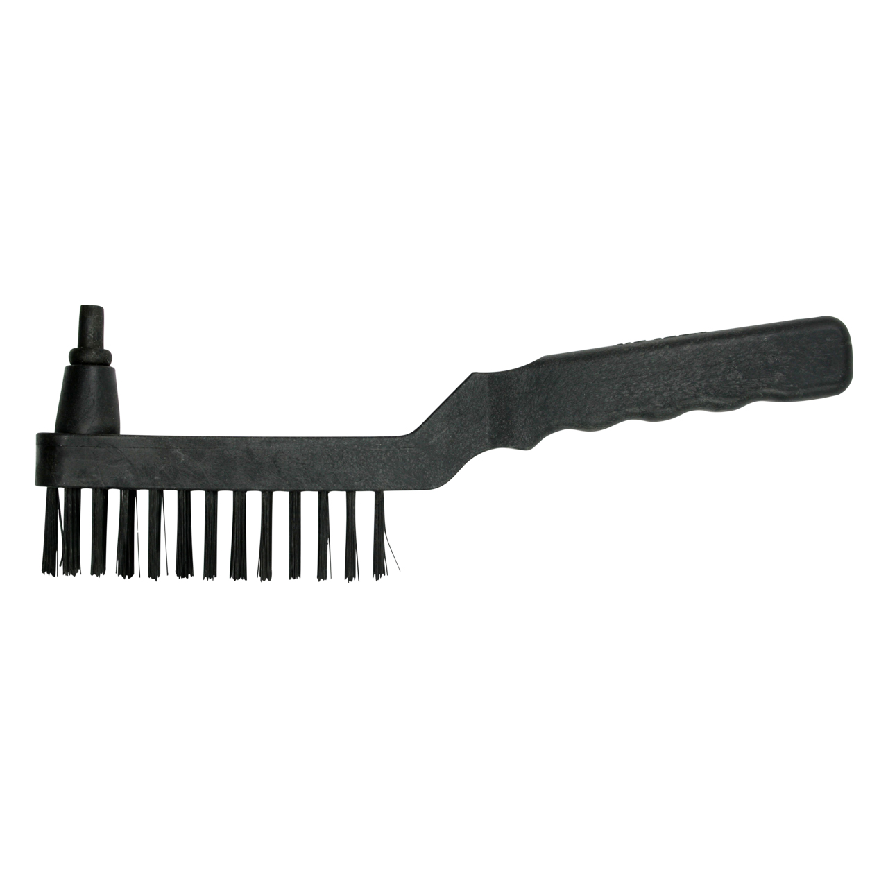 Stahldrahtbürste mit integriertem Hammer, Länge 26 cm