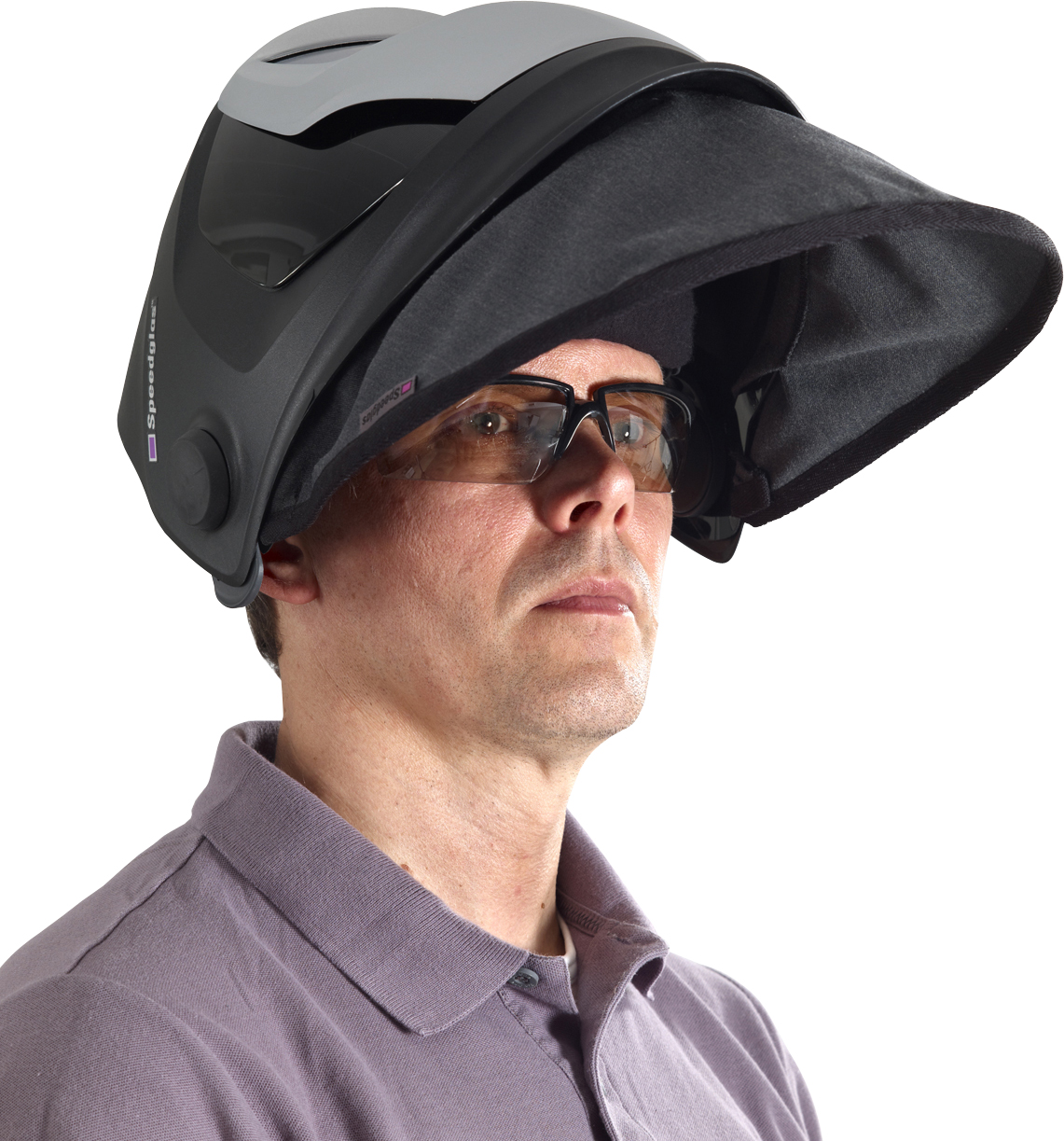 Halsschutz aus Tecaweld® für SPEEDGLAS 9100 und G5-01/02/03