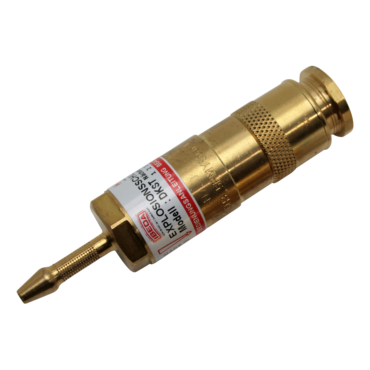 Sicherheitseinrichtung brennerseitig, D-Serie (EN 561), Brenngase, Tülle 6 mm