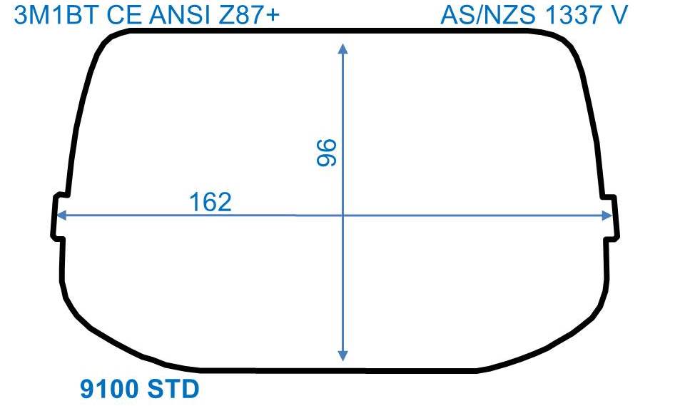 Äußere Scheiben SPEEDGLAS 9100, G5-01/03, STANDARD, 10er Pack
