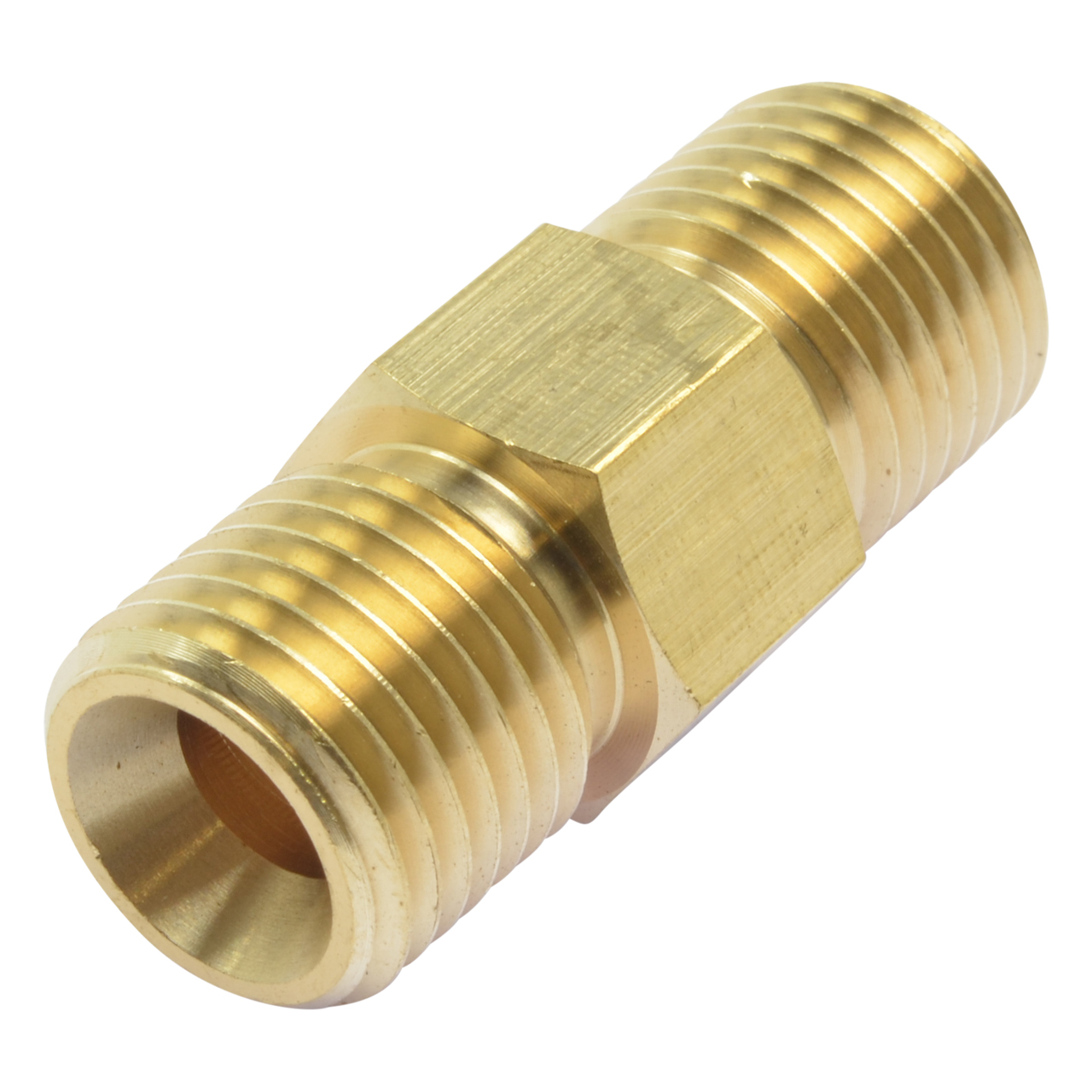 Doppelnippel, 1/4'' RH x 1/4'' RH