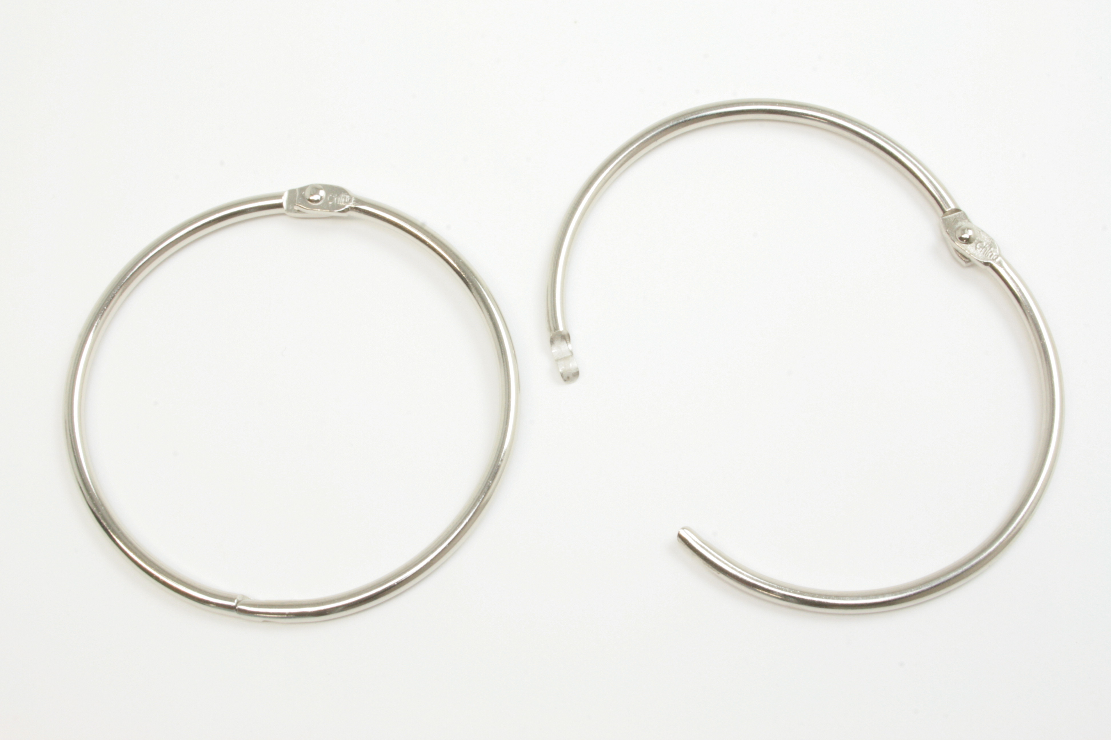 Rundring, vernickelt, Ø 60 mm