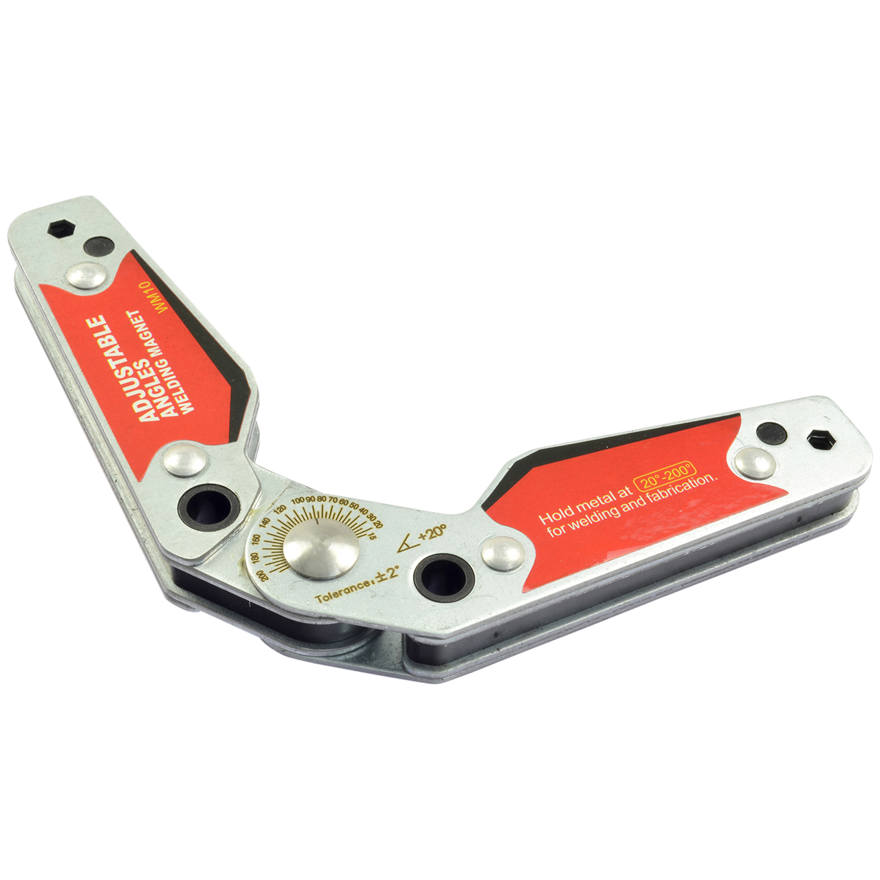 Winkelfixierer variabel 15-210°, 120x78x16 mm, Kraft ca.35 kg