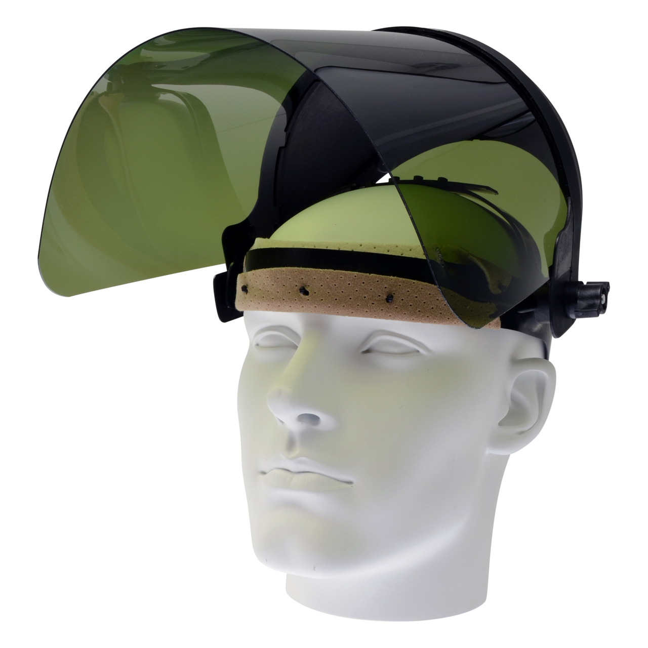 Visier, DIN 2, mit klappbarer Scheibe ohne Rahmen