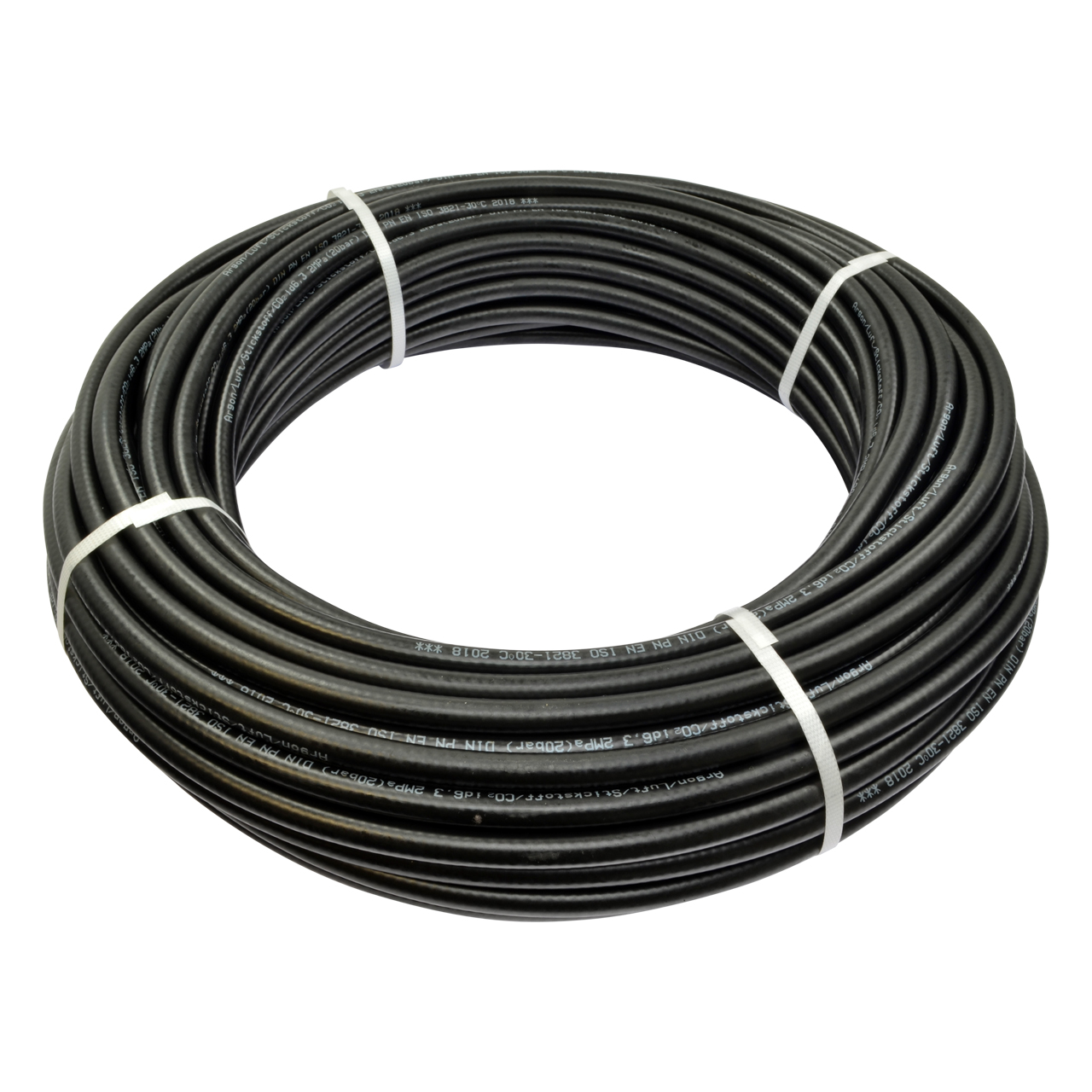 Gasschlauch Ø 6,3 x 3,5 mm für Stickstoff/Argon/CO2/Pressluft, 20 bar