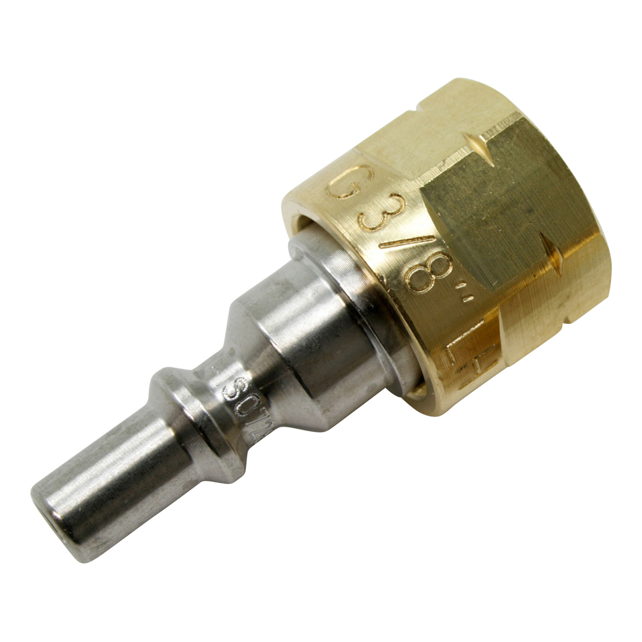 Kupplungsstift D-Serie (EN 561), Brenngase, 3/8" LH Überwurfmutter