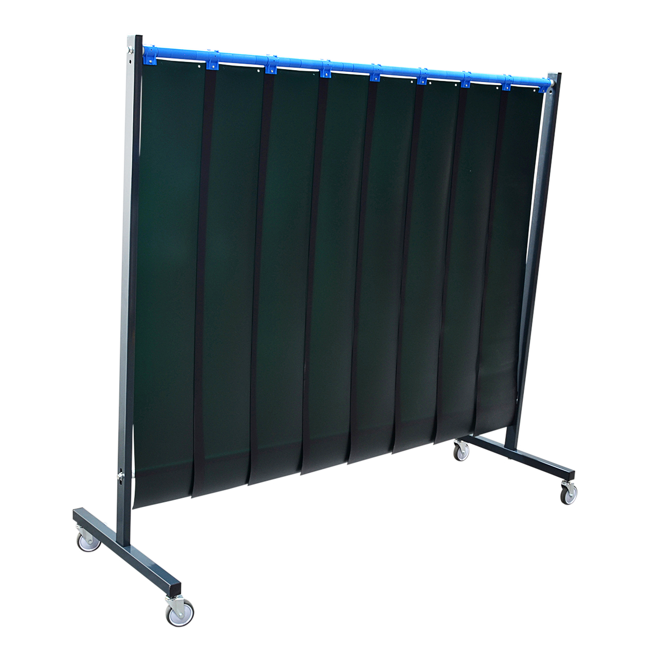 SST5 Schutzwand 2 x 2,15 m, PVC-Lamellen 300 x 2 x 1600 mm, grün R9