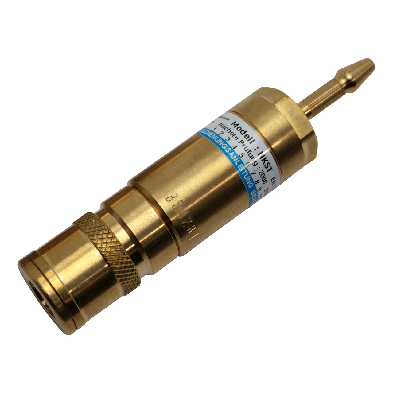 Sicherheitseinrichtung brennerseitig, N-Serie, Sauerstoff, Tülle 6 mm