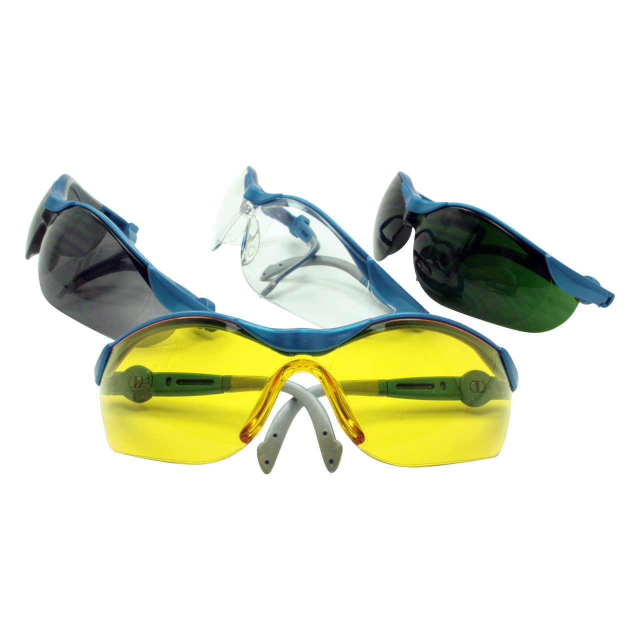 Schutzbrille SPORT mit gelber PC-Scheibe, UV-Schutz 0 - 400 nm
