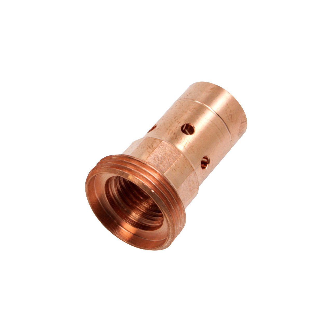 Düsenstock PLUS 555, Kupfer, 25 lang, M16 außen, M10 innen, M8 innen (für Stromdüse)