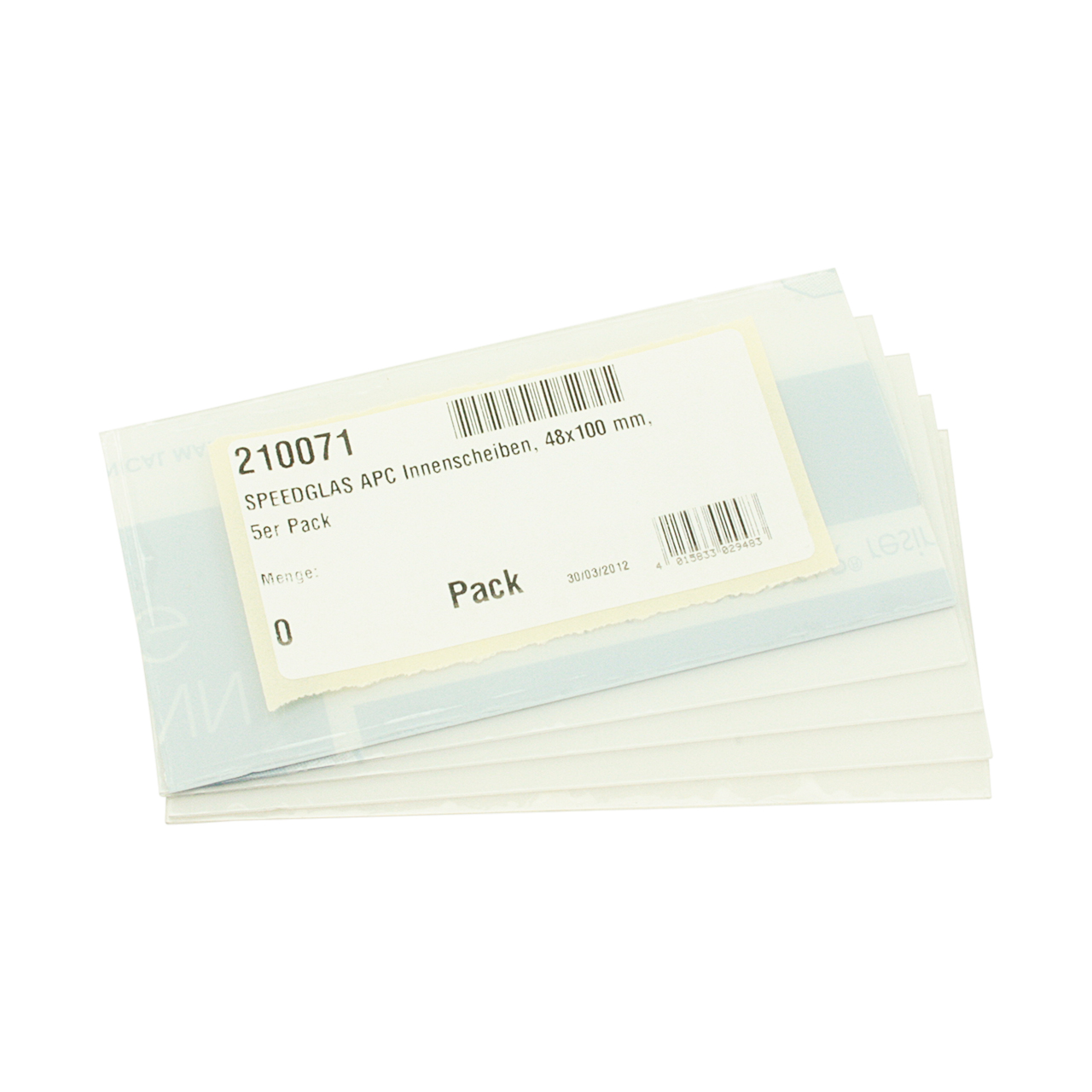 Innenscheiben für APC, 48 x 100 mm, 5er-Pack, aus WKS Produktion