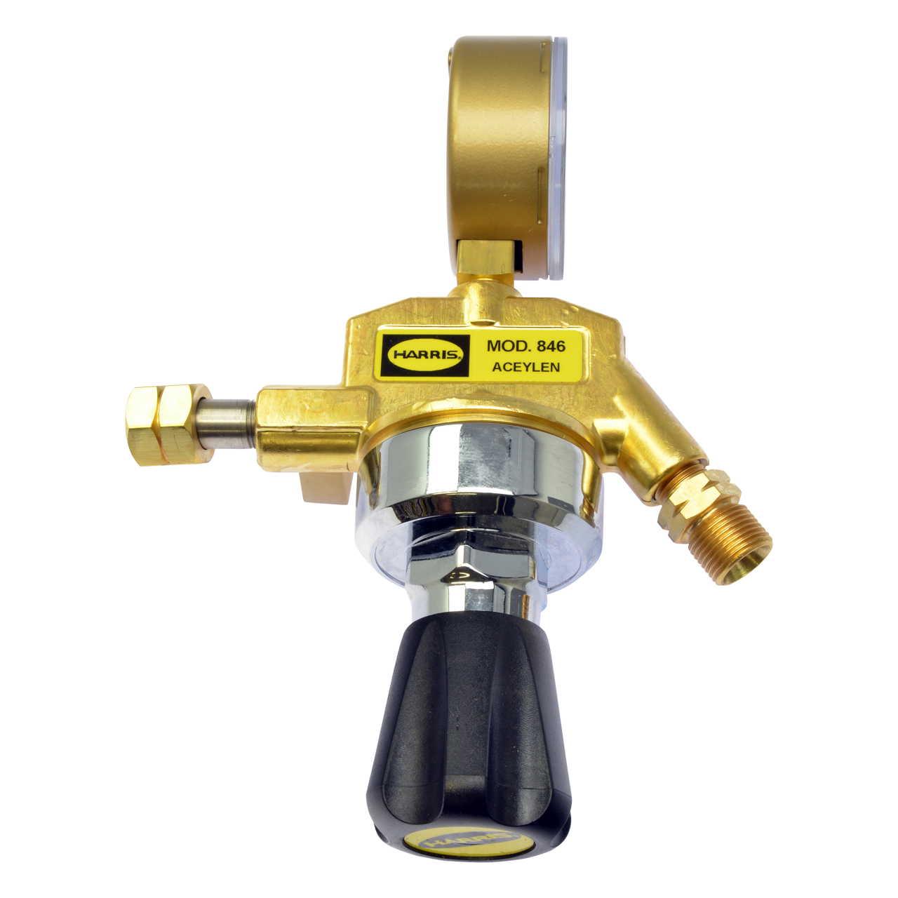 Entnahmestellen-Druckminderer Argon/CO2, mit 0-30l/min Manometer