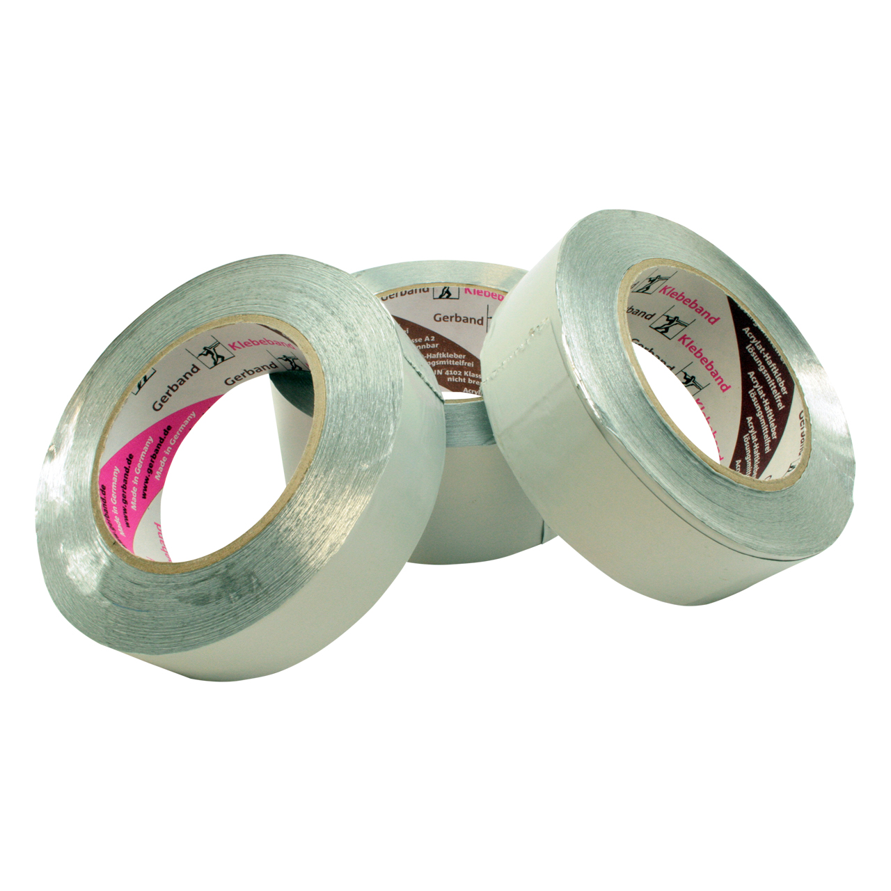 Aluminium Klebeband nach DIN 4102-A2, Länge 50 m