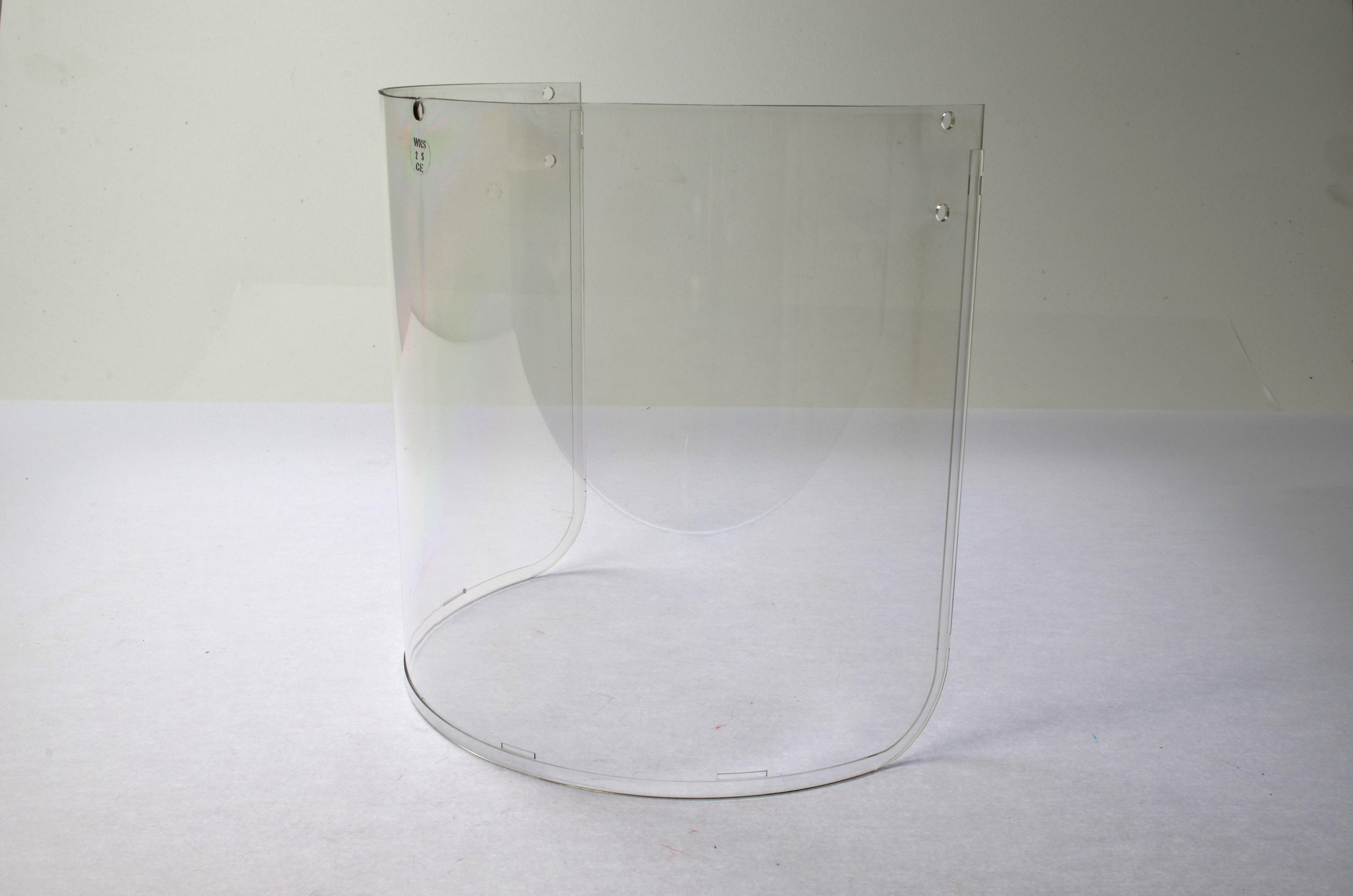Ersatzscheibe, klar, für 420000, gewölbtes Formteil aus PC, ca. 360x200x1 mm