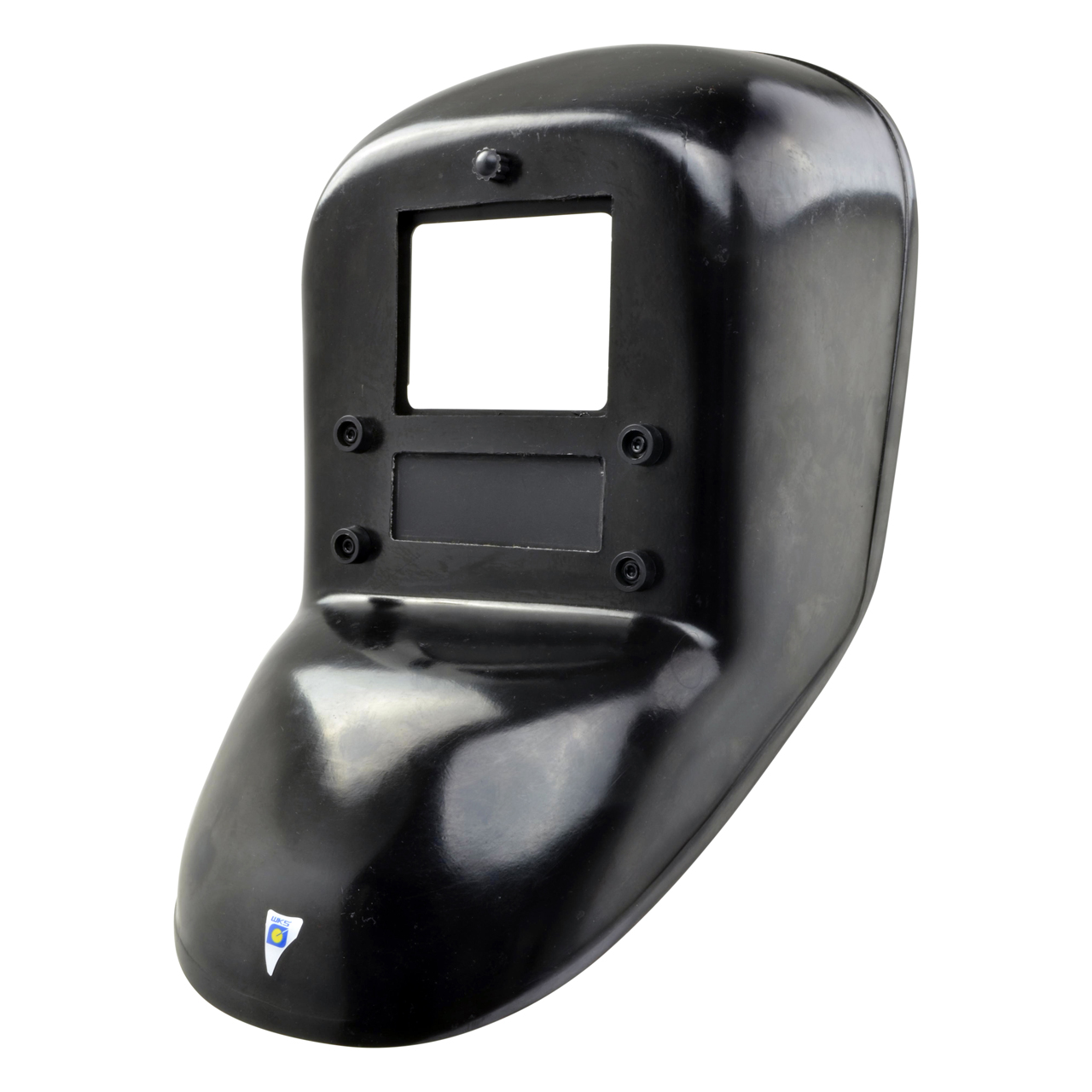 Freisichtschutzschild GF-K2 - gekröpft, mit Vorsatzglas u. DIN 9 Filterglas