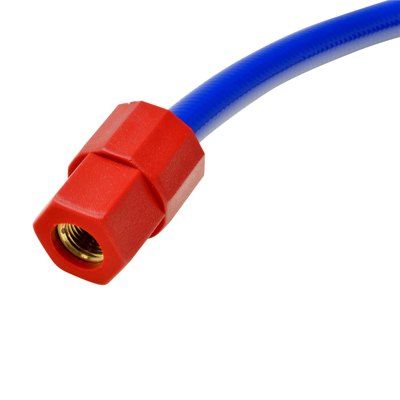 Isoliermuttergehäuse aus Kunststoff, rot, SW 24, für 1/4" Mutter (SW 17)