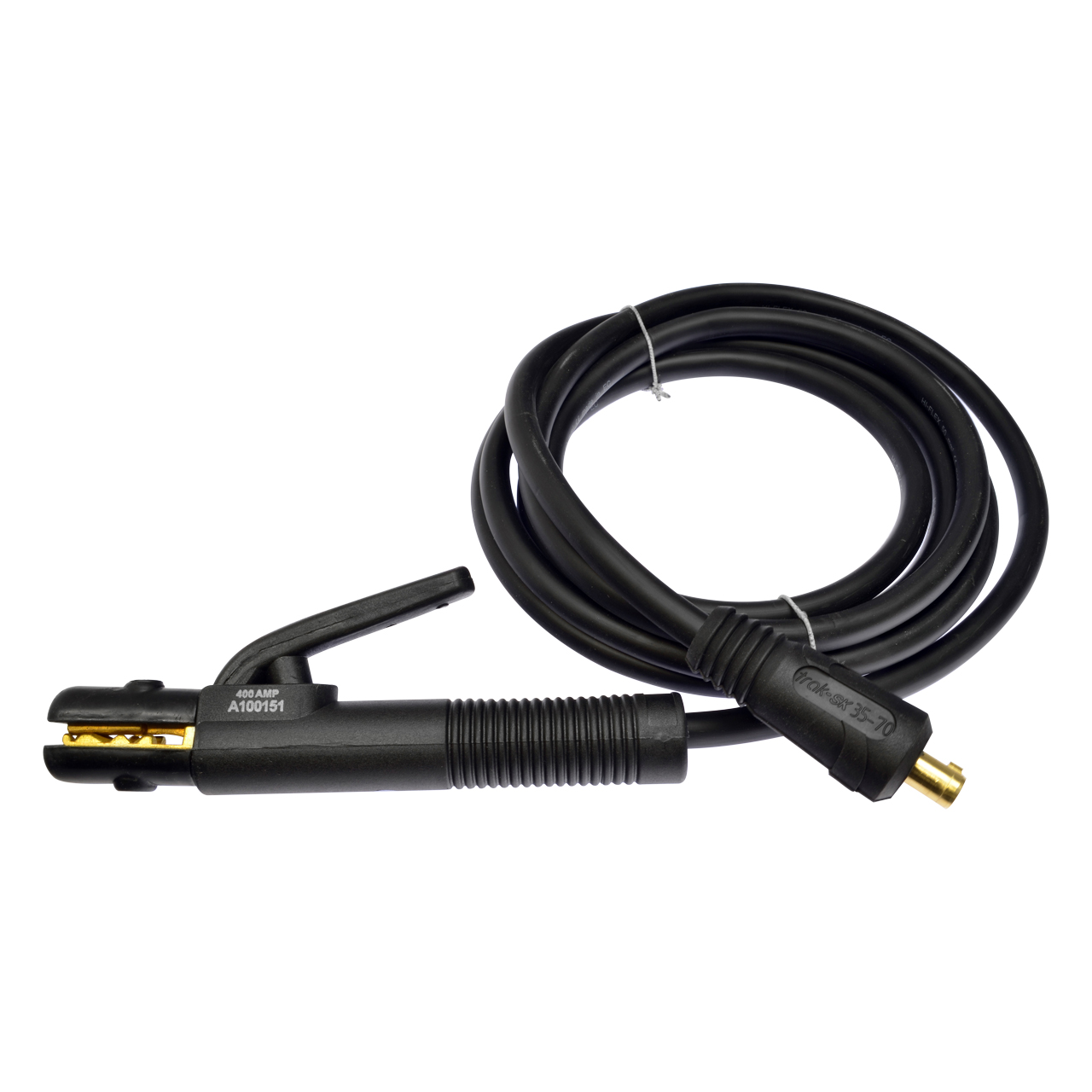 Schweißkabel Neopren, mit Elektrodenhalter 400 A, 50 mm², Dorn 13 mm