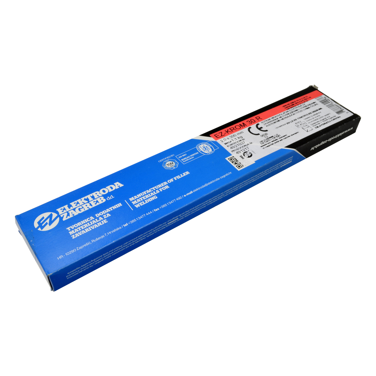 Schweißelektrode WKS V4A, 316L, Ø 4,0x350 mm, 22 Stück/Pack, 1,2kg