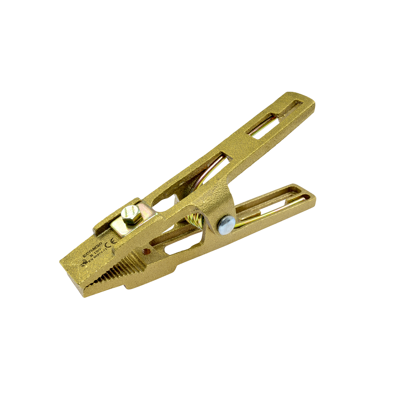 Masseklemme GAMMA 150A, aus Messingguss, mit Kabelklemmanschluss