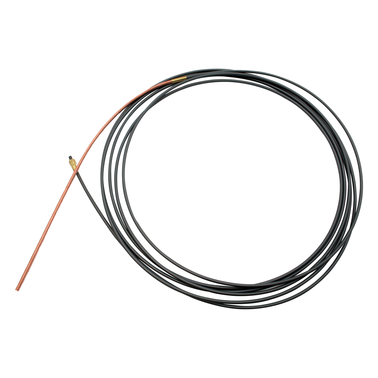 PA-Graphit Seele m. CU-Spirale, Ø 1,4-1,6mm, Außen-Ø 4,7mm, Innen-Ø 2,3mm, 5,4m