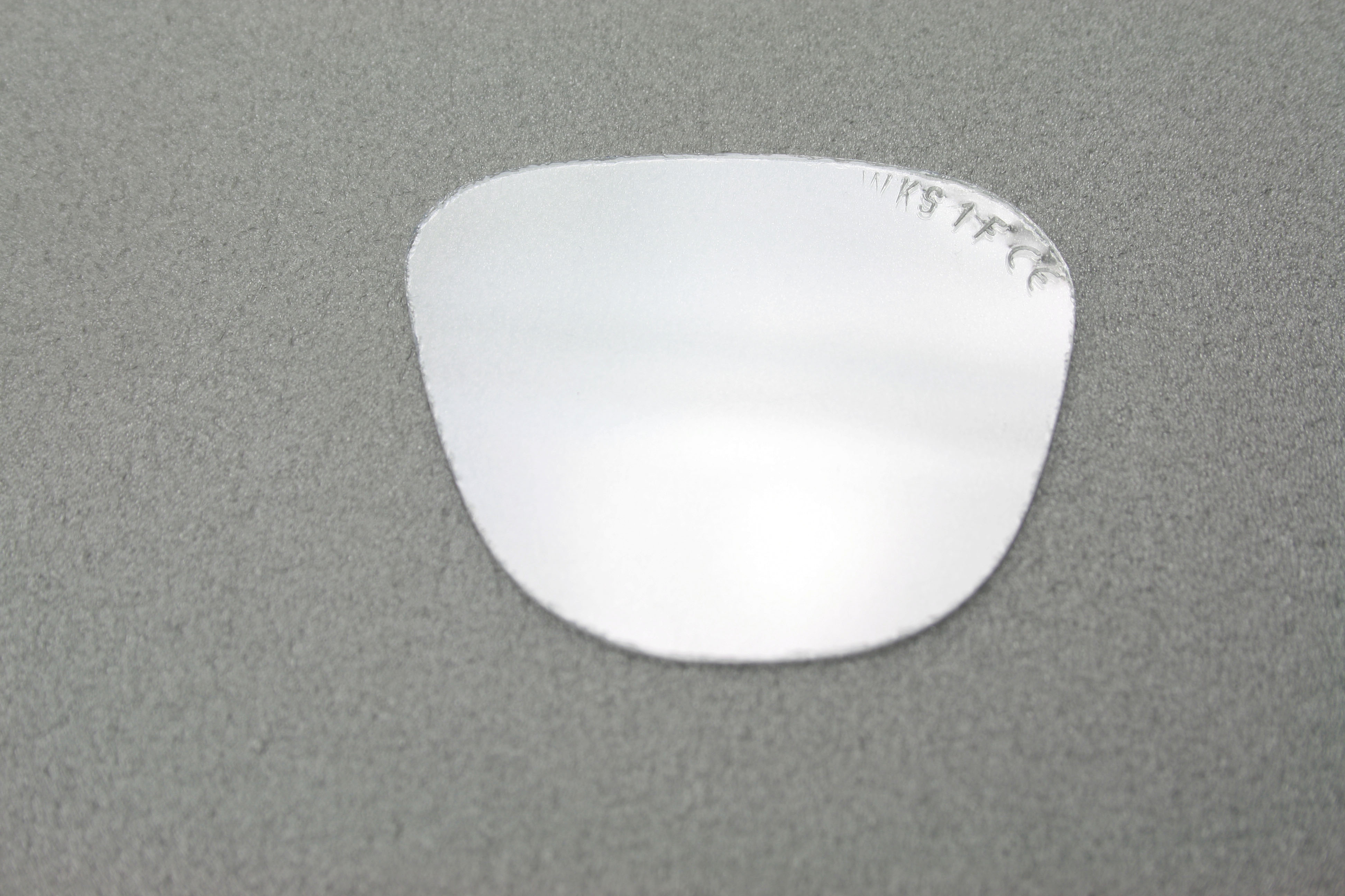 Ersatzgläser, Mineralglas, klar, splitterfrei, 62 x 52 mm, 1 Paar