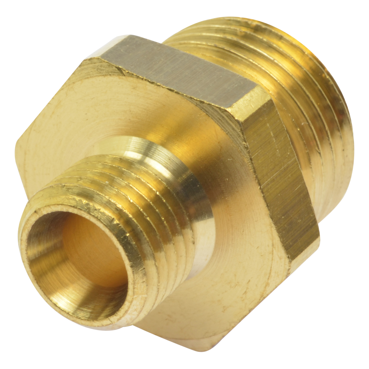 Doppelnippel, 1/4'' RH x 1/2'' RH